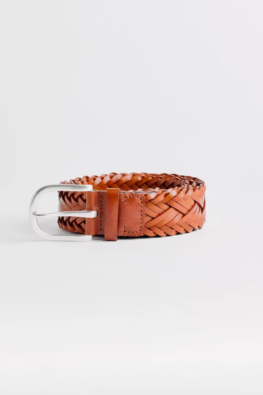 BRAIDED LEATHER BELT sold by A Kind of Guise