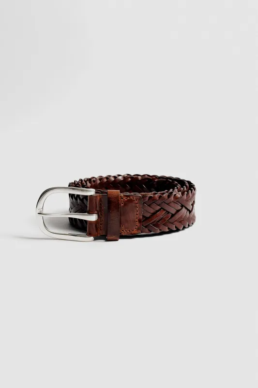 BRAIDED LEATHER BELT sold by A Kind of Guise