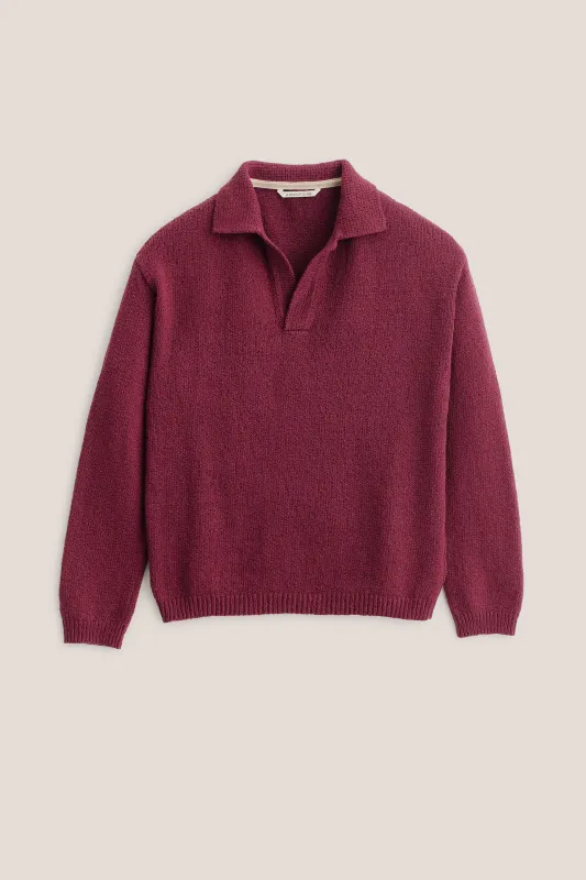 MARABOU KNIT POLO made by A Kind of Guise