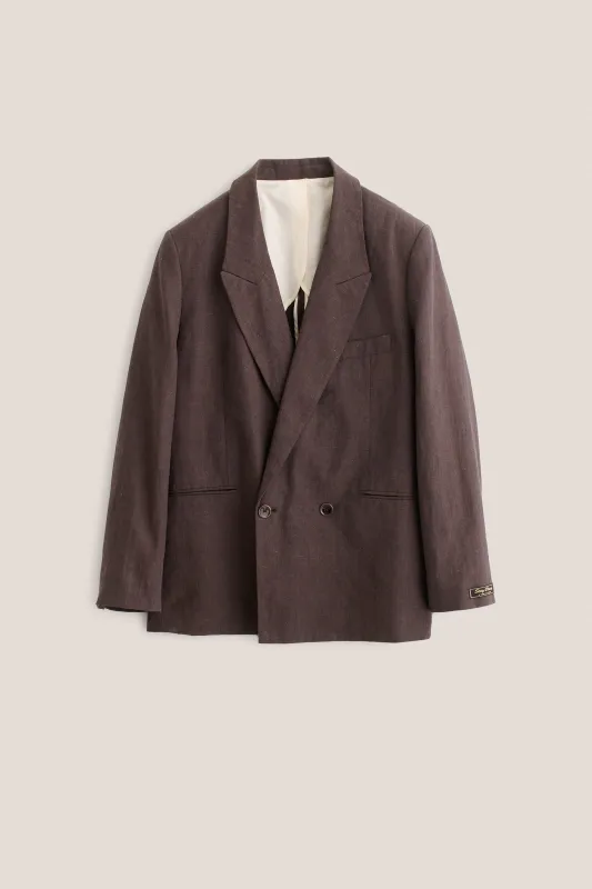 RELAXED DOUBLE BUTTONED BLAZER made by A Kind of Guise