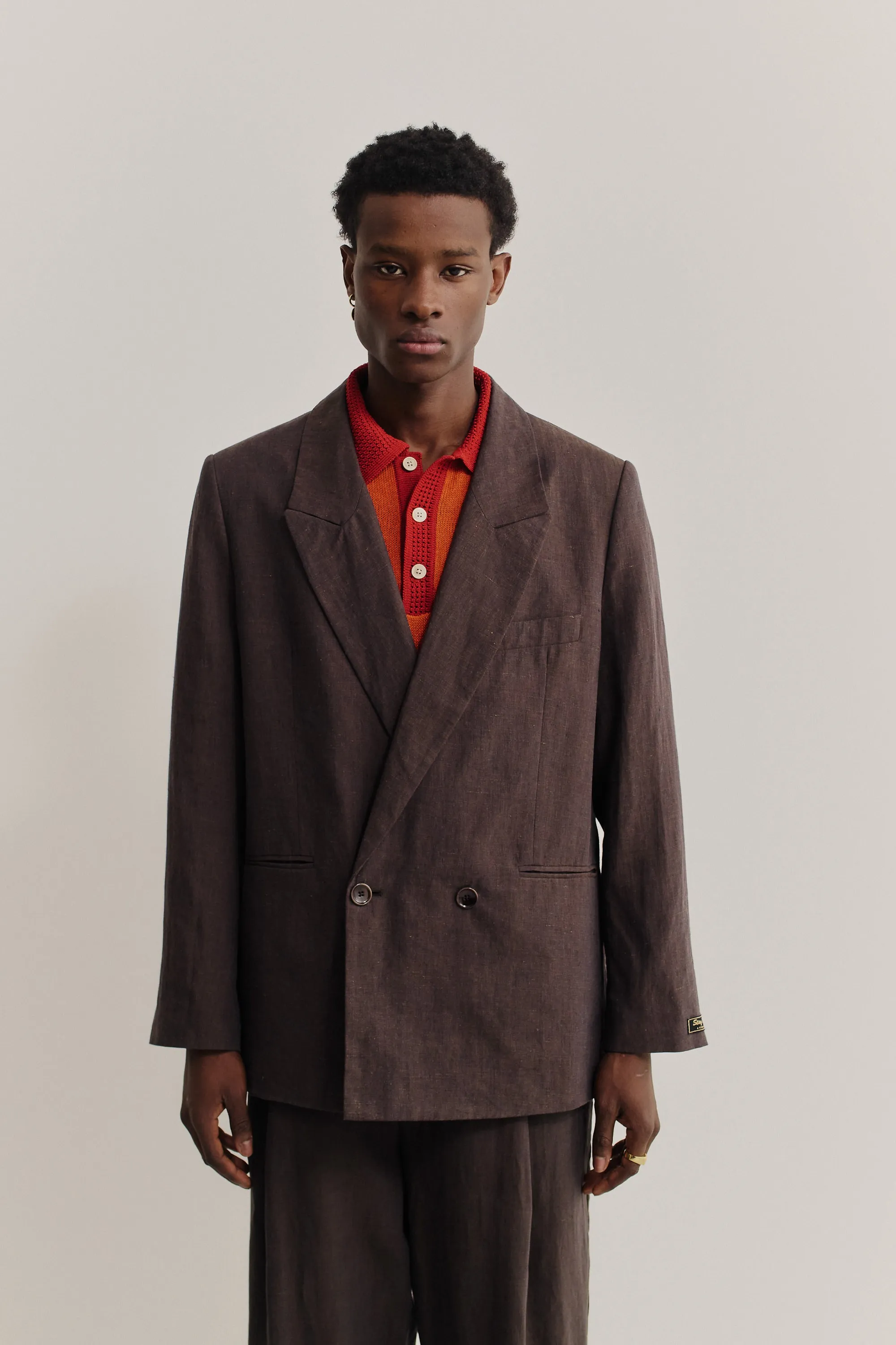 RELAXED DOUBLE BUTTONED BLAZER sold by A Kind of Guise product image thumbnail 4