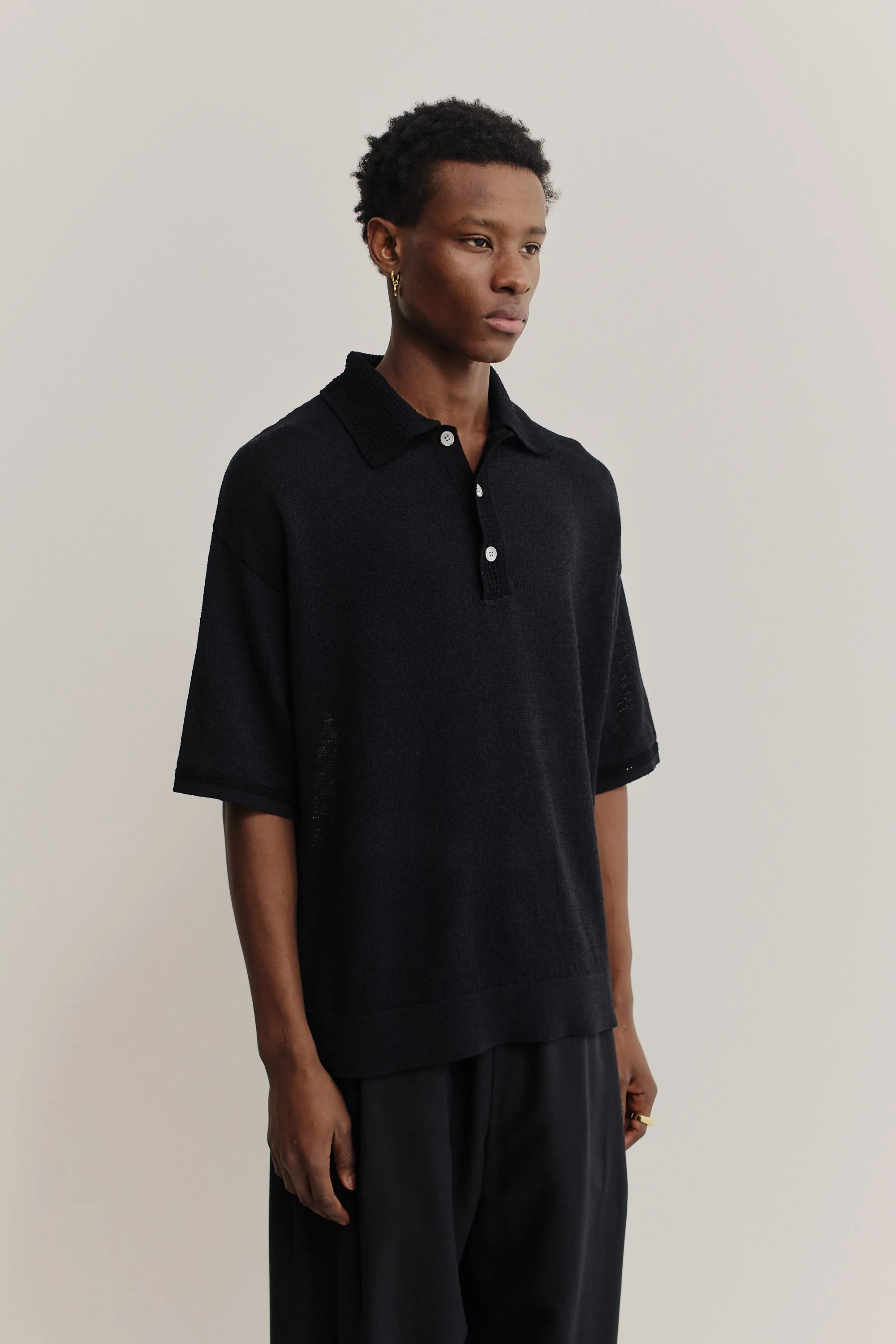 BASIN KNIT POLO sold by A Kind of Guise product image thumbnail 3