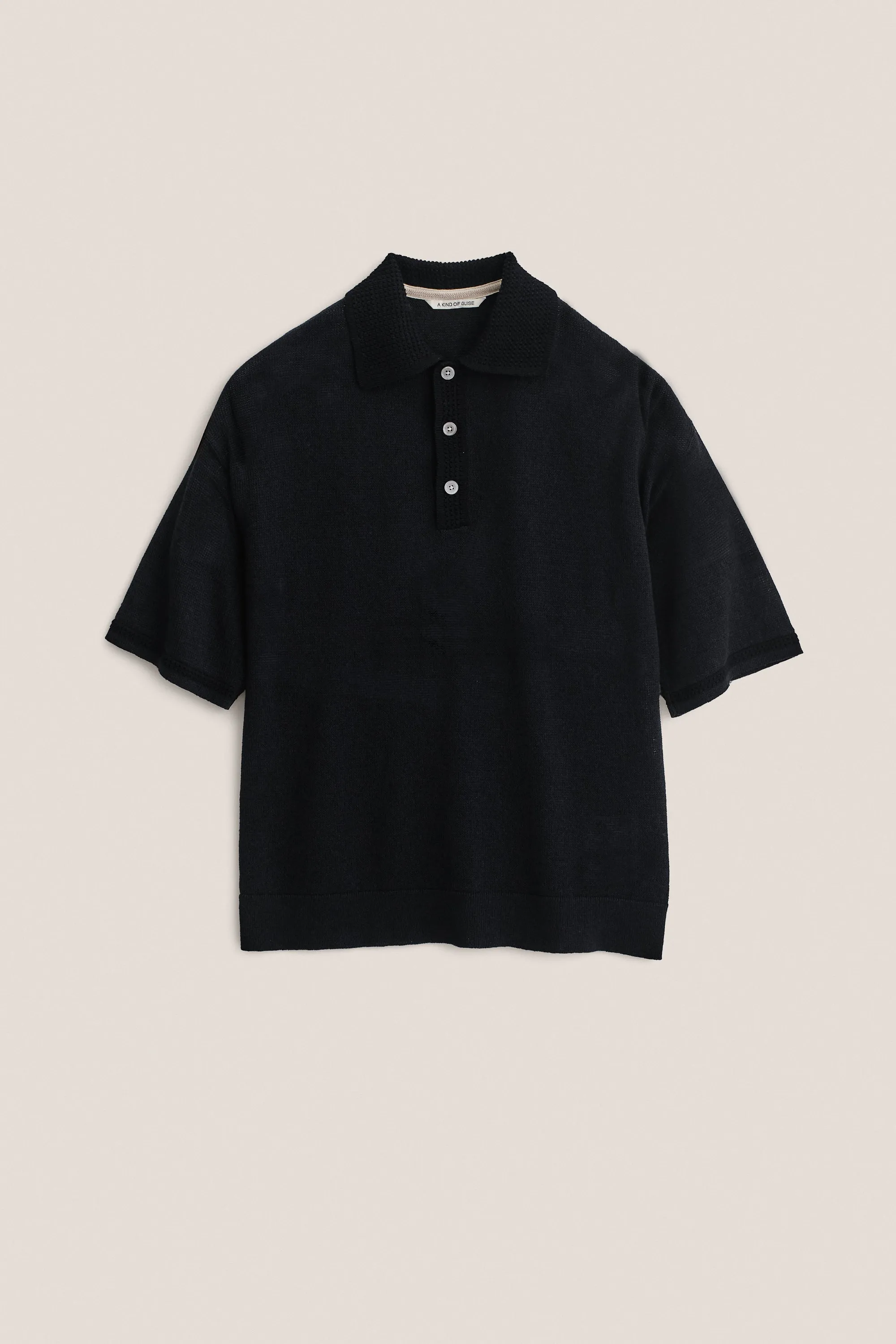BASIN KNIT POLO sold by A Kind of Guise