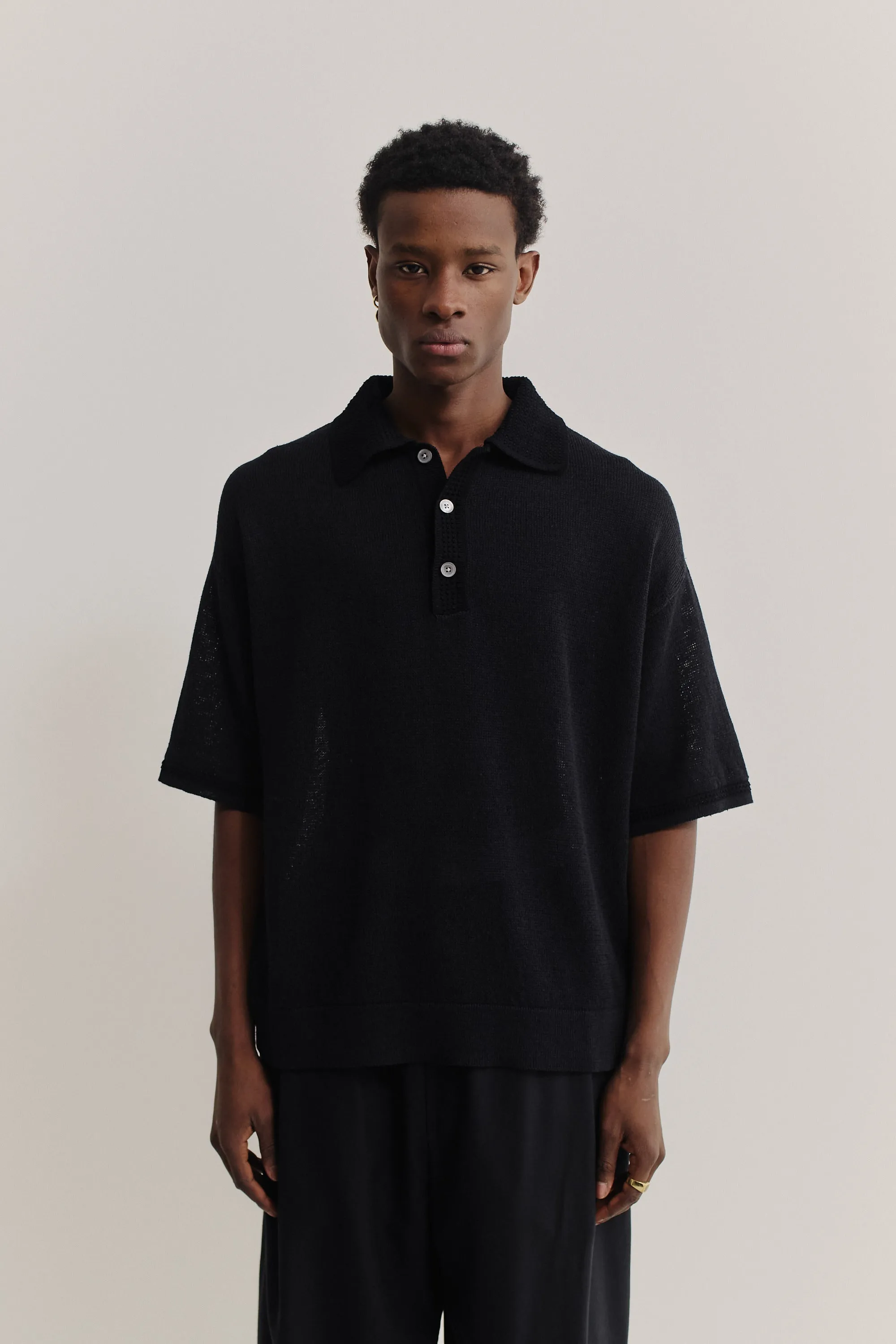 BASIN KNIT POLO sold by A Kind of Guise product image thumbnail 2