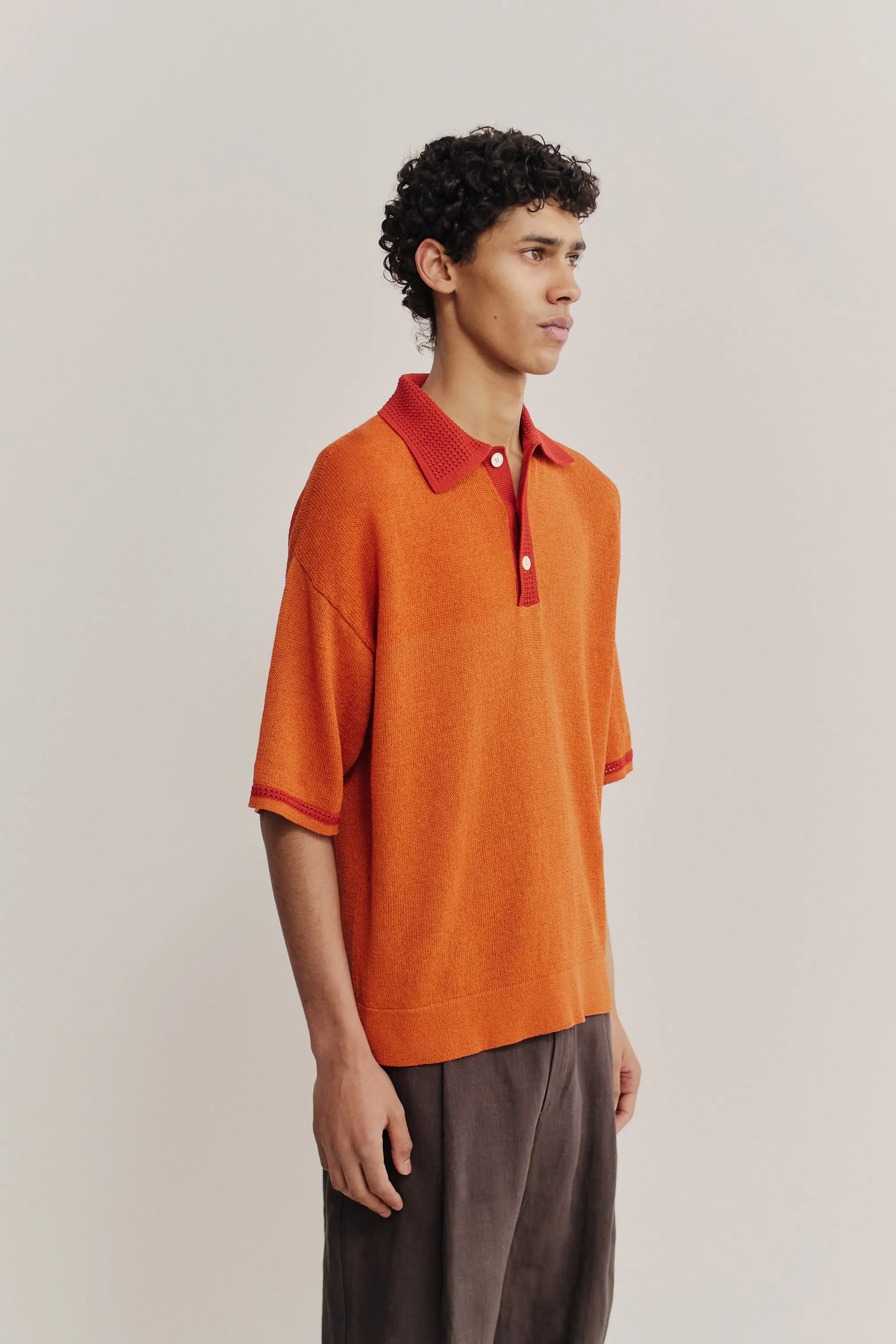 BASIN KNIT POLO sold by A Kind of Guise product image thumbnail 3