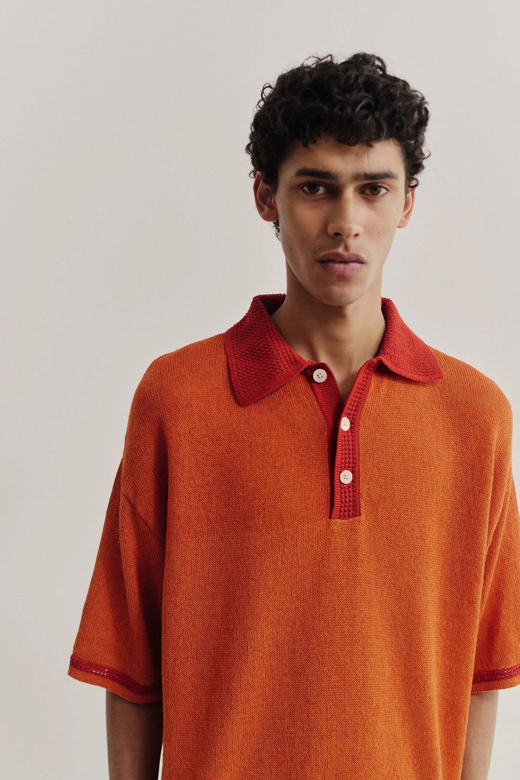BASIN KNIT POLO sold by A Kind of Guise product image thumbnail 4