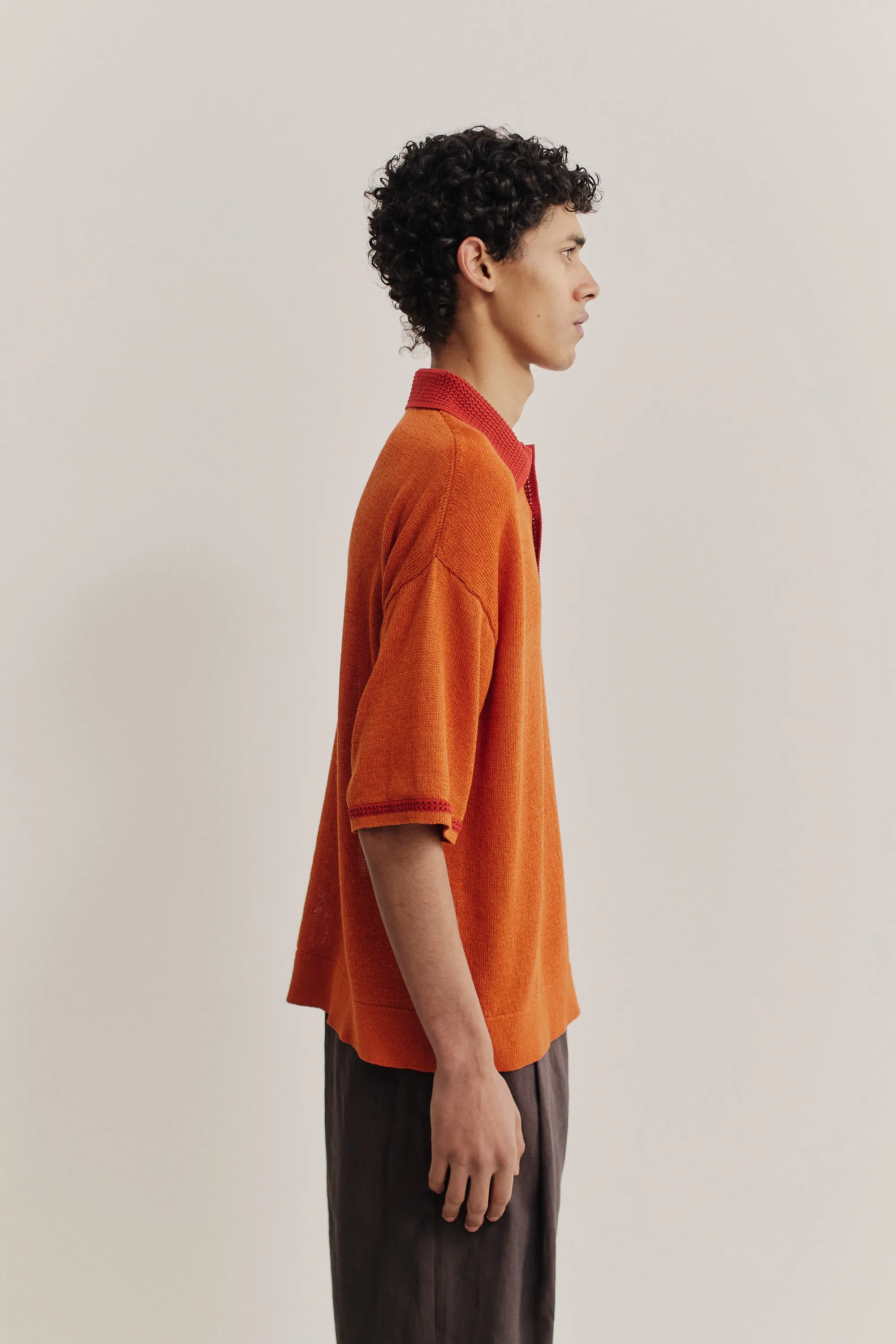 BASIN KNIT POLO sold by A Kind of Guise product image thumbnail 5