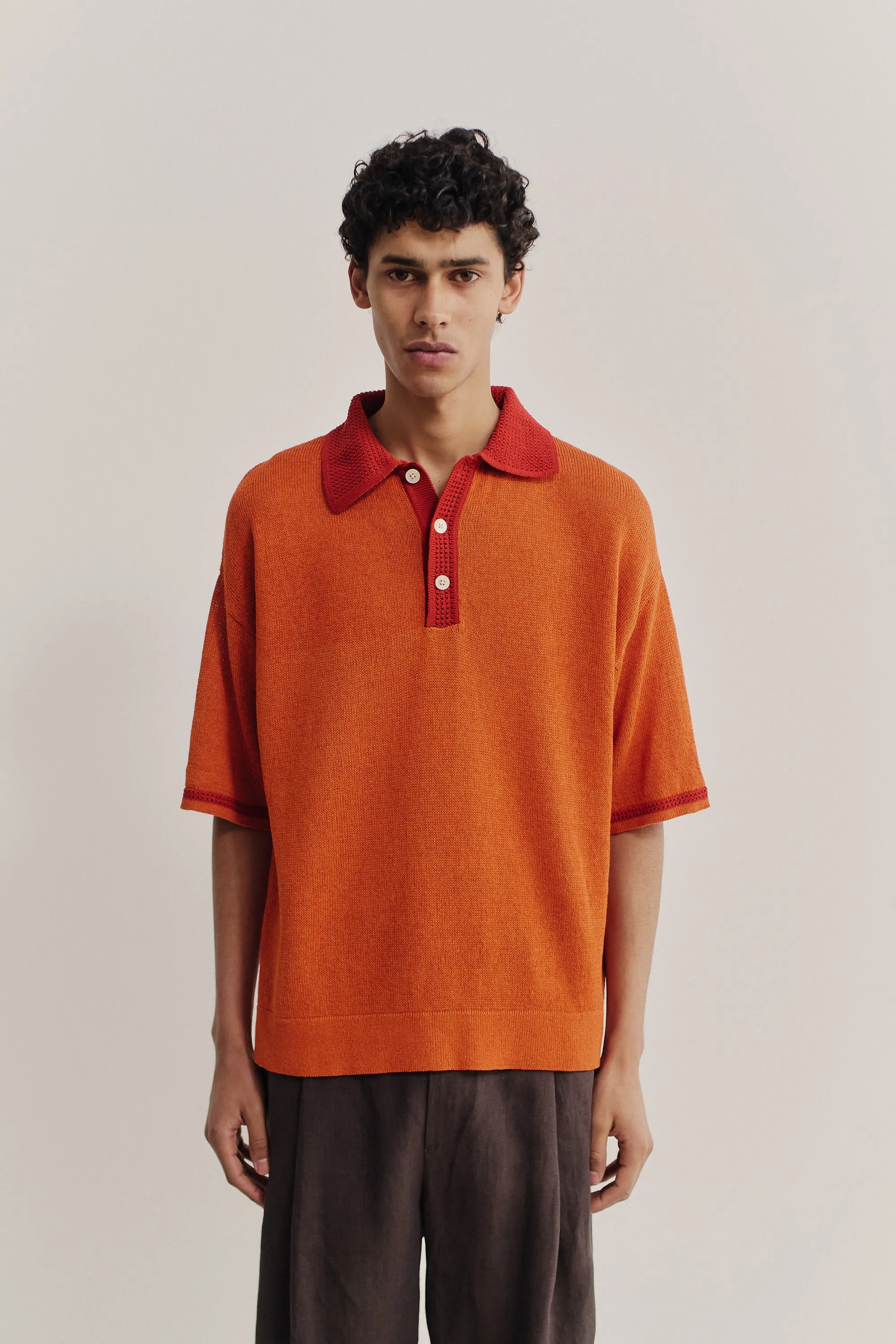 BASIN KNIT POLO sold by A Kind of Guise product image thumbnail 2