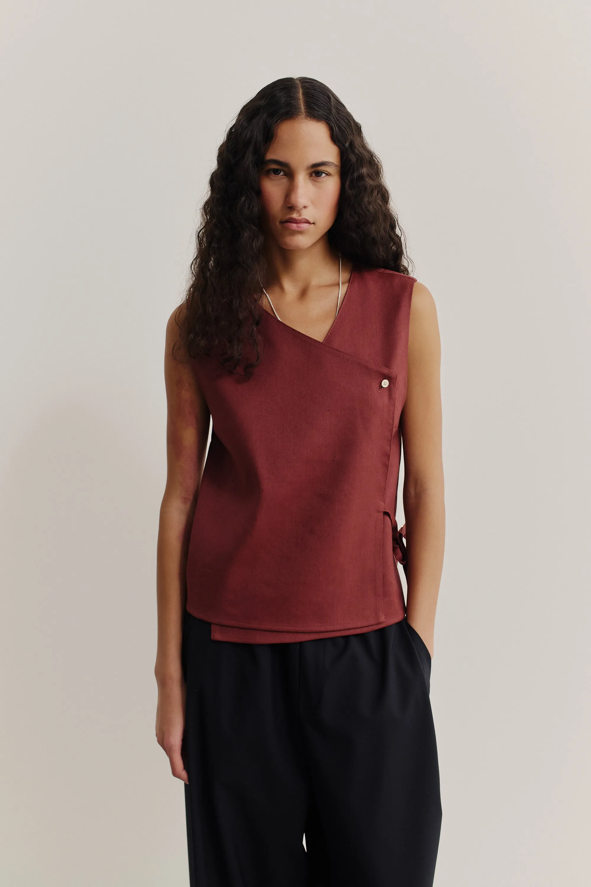 BIIBI WRAP SHIRT sold by A Kind of Guise product image thumbnail 3