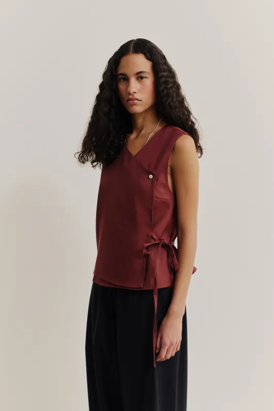 BIIBI WRAP SHIRT made by A Kind of Guise