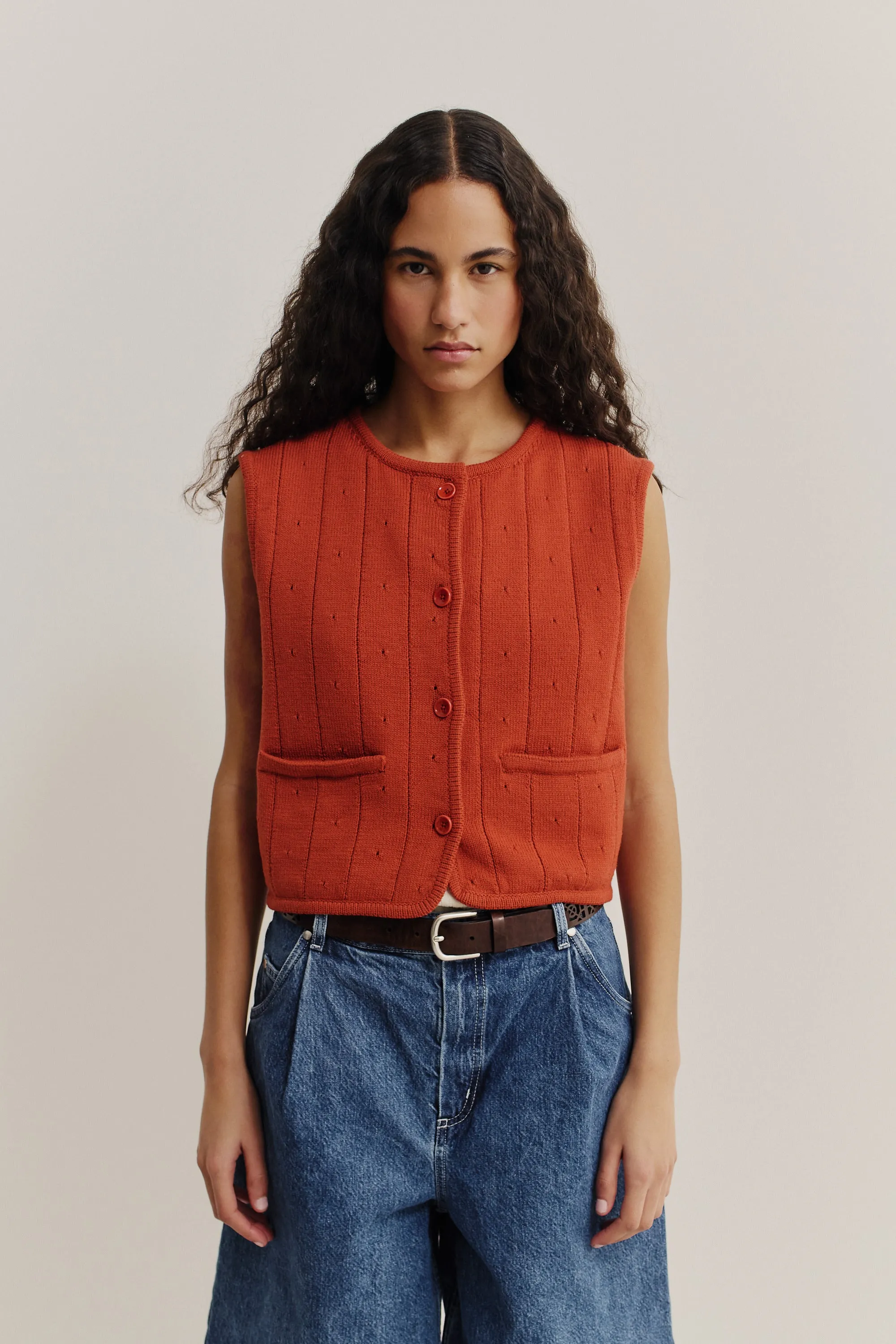 MERU KNIT VEST sold by A Kind of Guise product image thumbnail 3