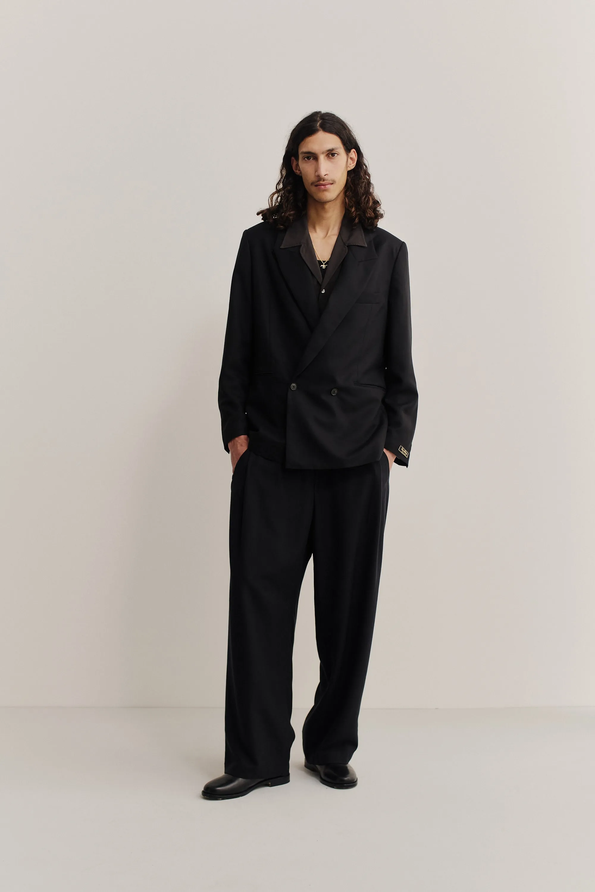 RELAXED DOUBLE BUTTONED BLAZER sold by A Kind of Guise product image thumbnail 2