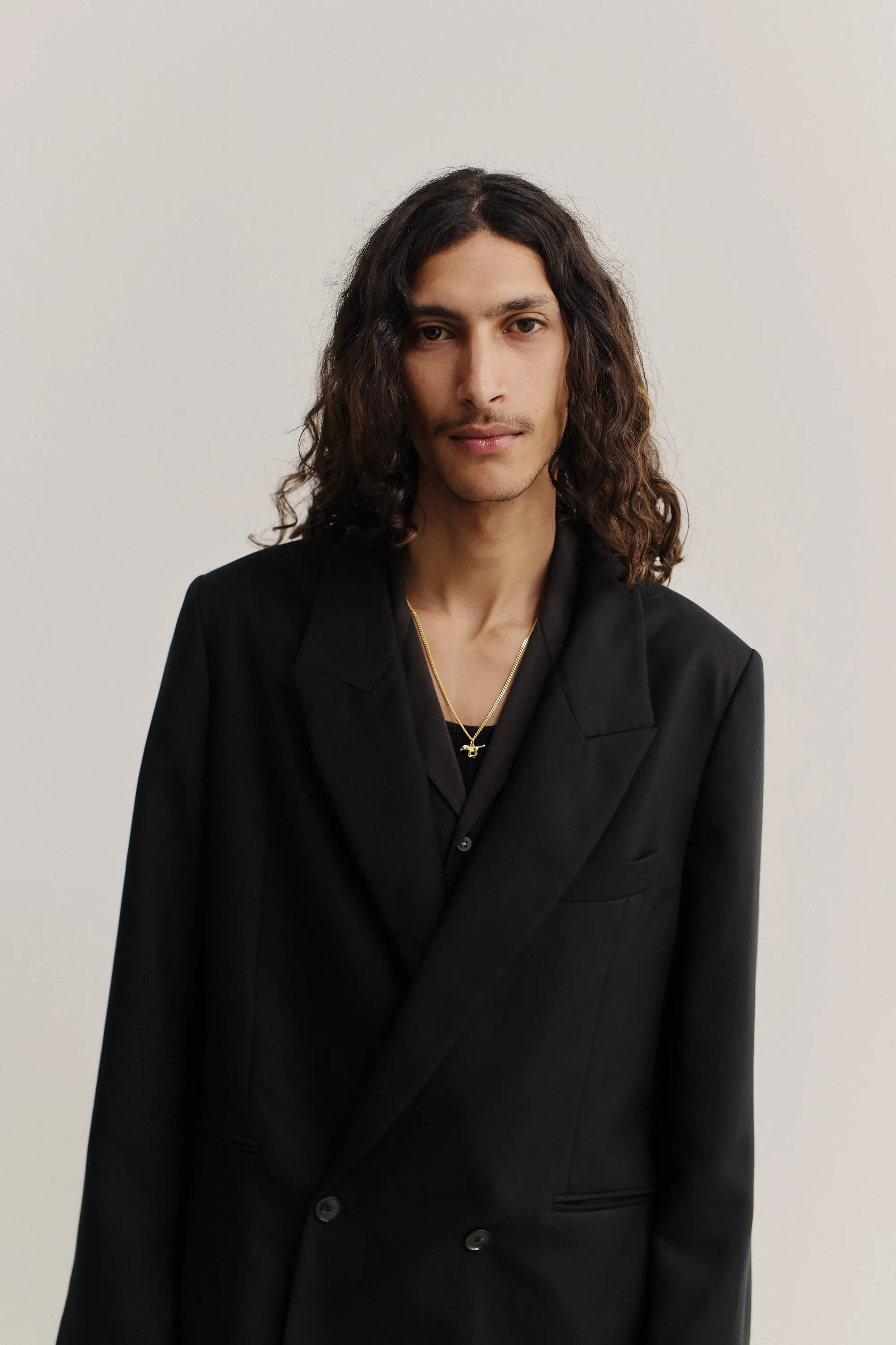 RELAXED DOUBLE BUTTONED BLAZER sold by A Kind of Guise product image thumbnail 5