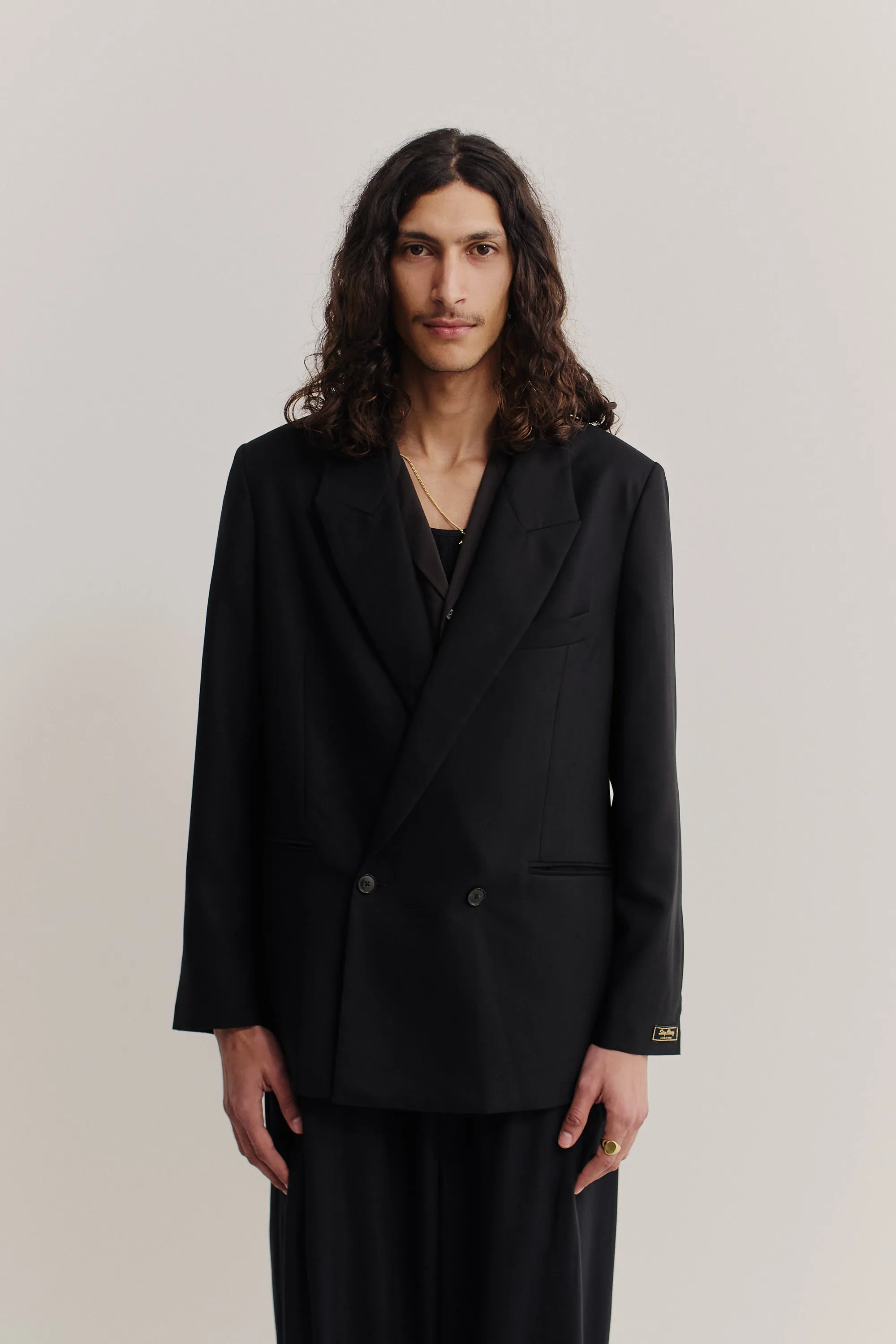 RELAXED DOUBLE BUTTONED BLAZER sold by A Kind of Guise product image thumbnail 3