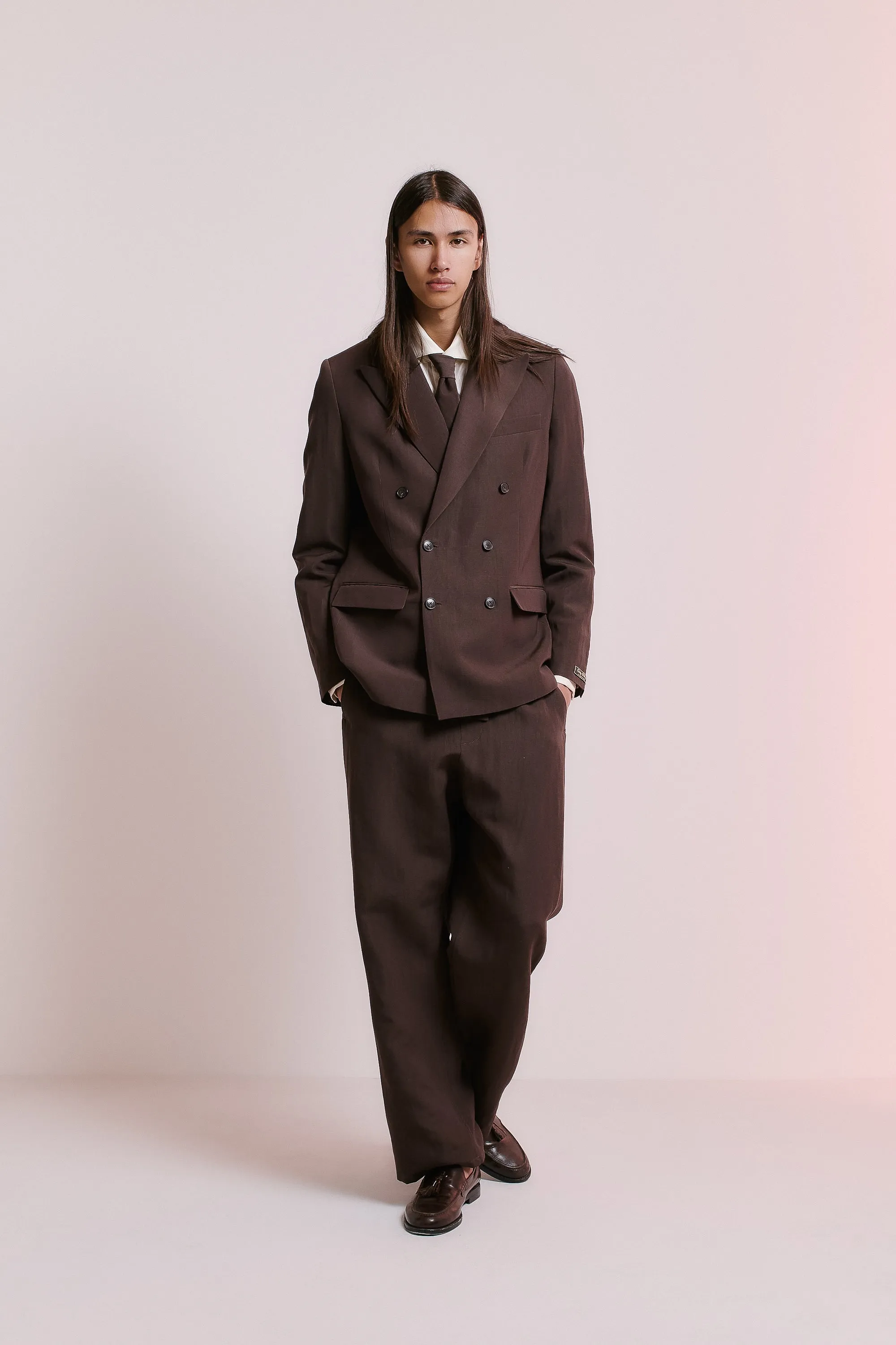DOUBLE BREASTED PEAK BLAZER sold by A Kind of Guise product image thumbnail 3
