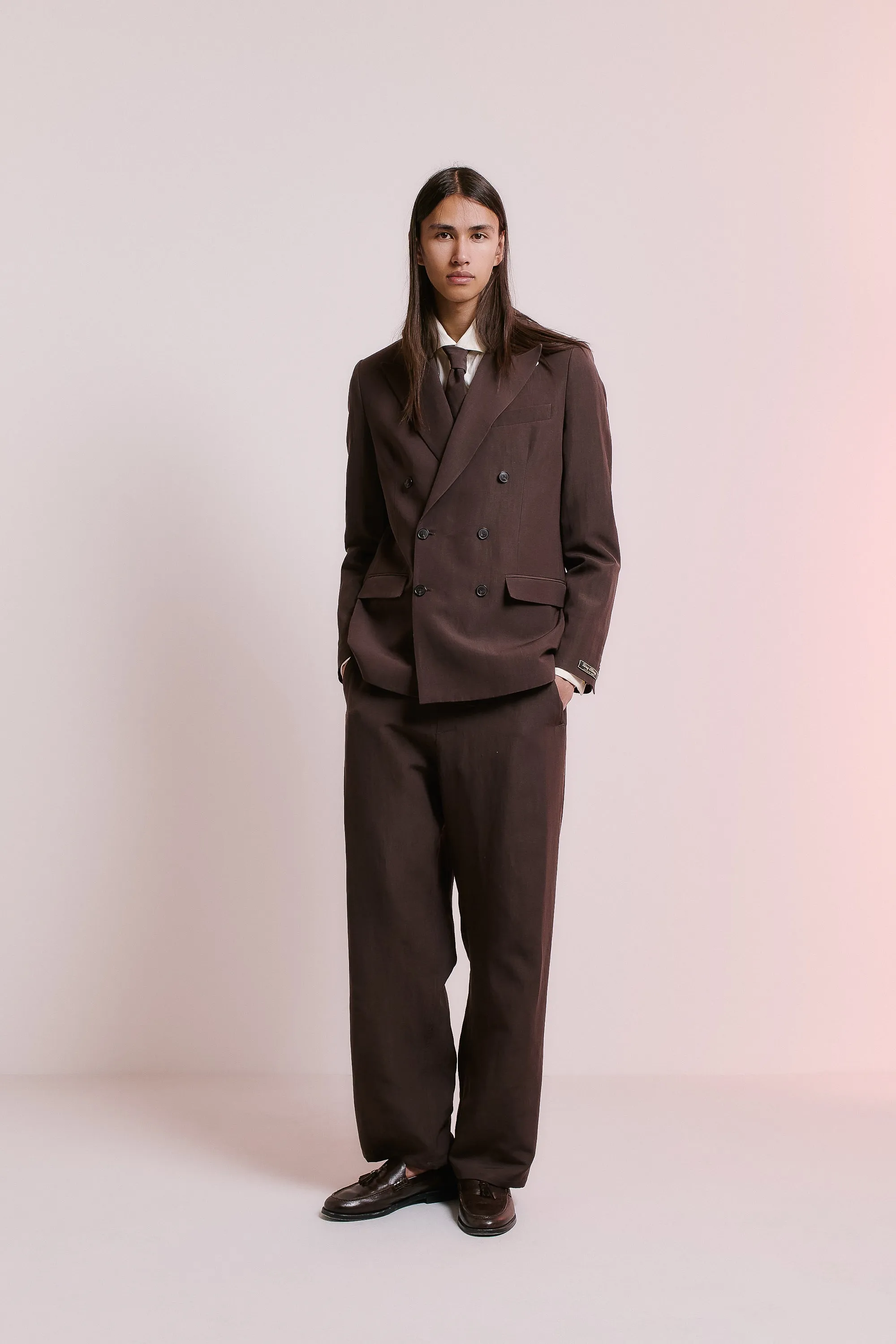 DOUBLE BREASTED PEAK BLAZER sold by A Kind of Guise product image thumbnail 4