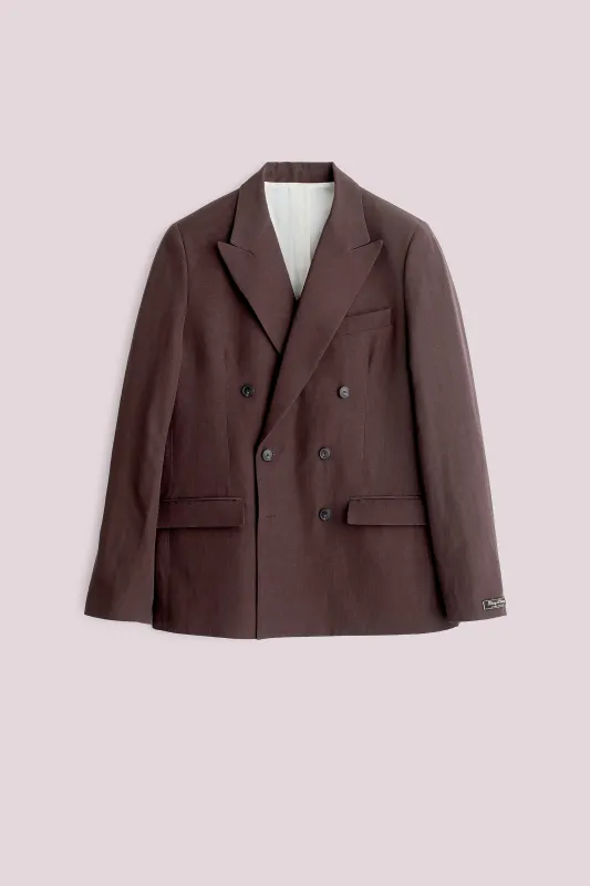 DOUBLE BREASTED PEAK BLAZER made by A Kind of Guise