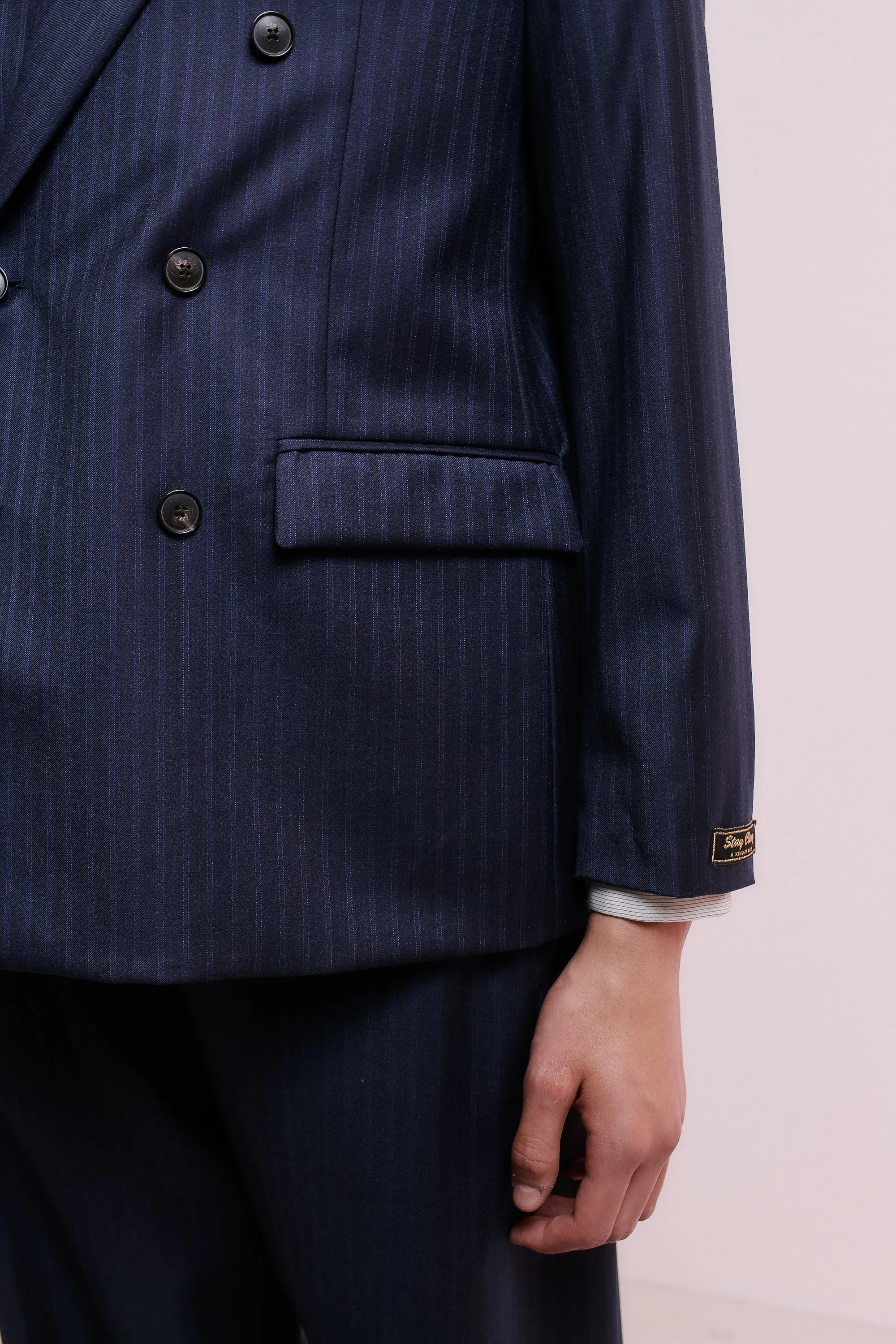 DOUBLE BREASTED PEAK BLAZER sold by A Kind of Guise product image thumbnail 3