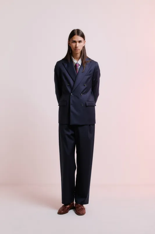DOUBLE BREASTED PEAK BLAZER made by A Kind of Guise