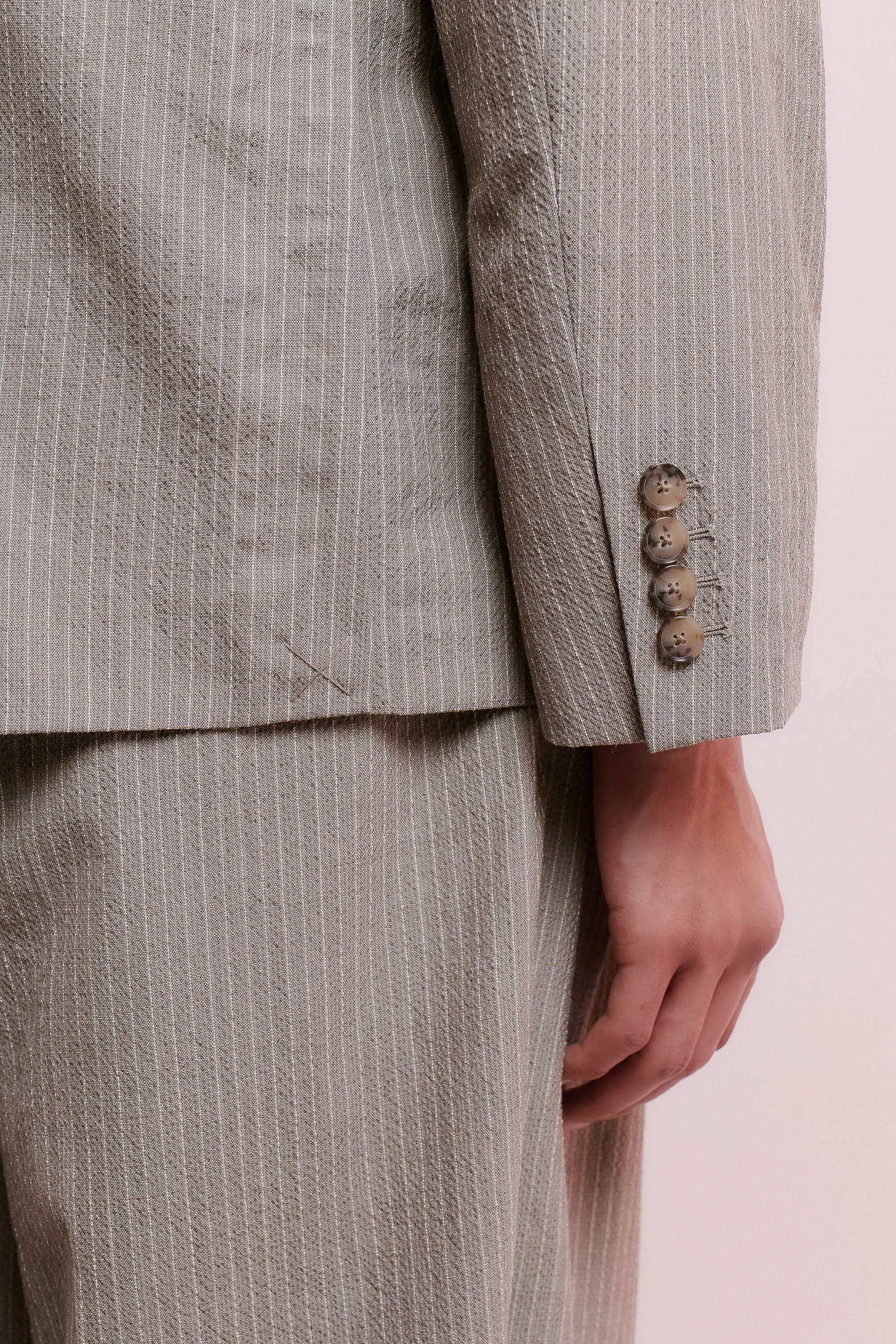DOUBLE BREASTED PEAK BLAZER sold by A Kind of Guise product image thumbnail 5