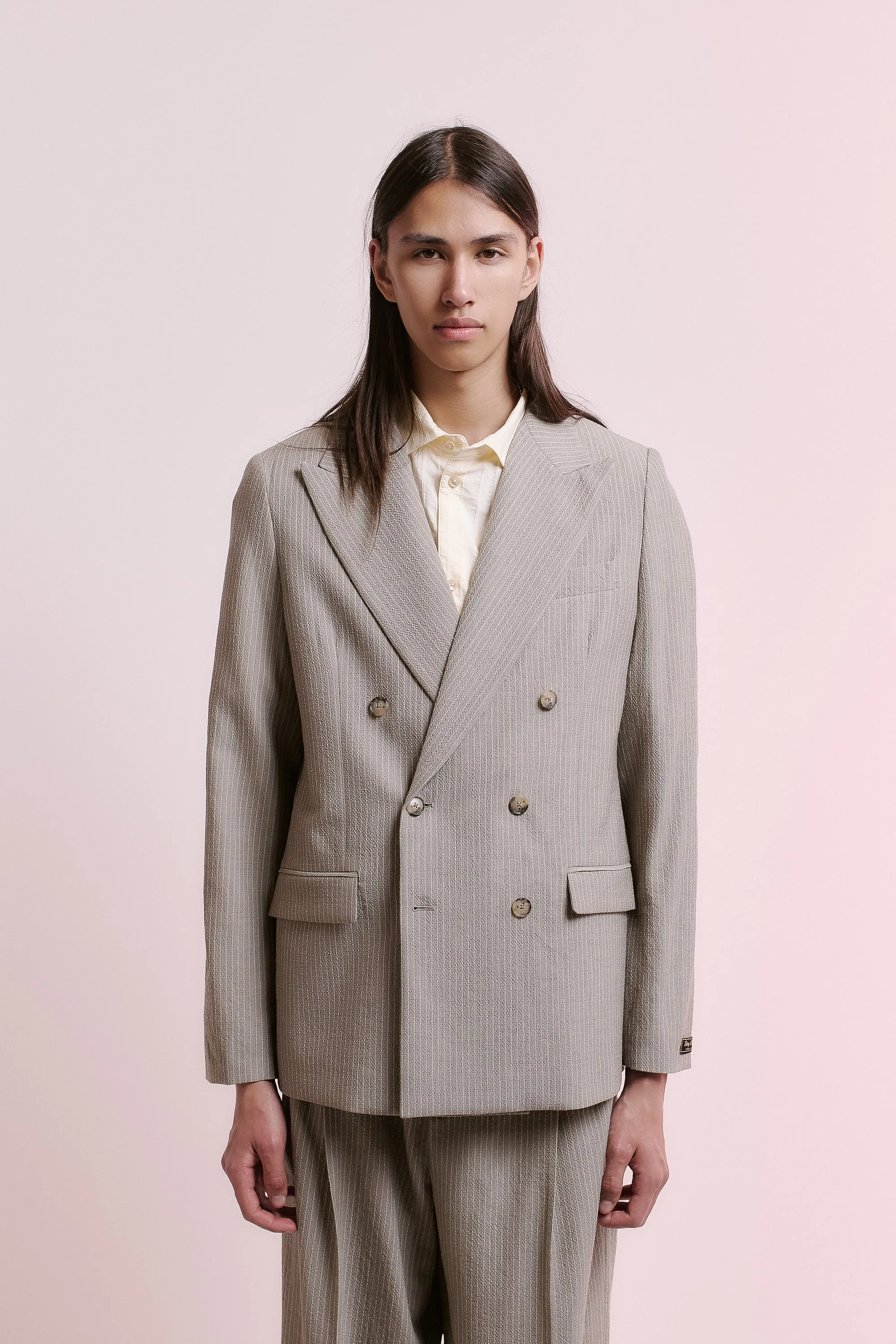 DOUBLE BREASTED PEAK BLAZER sold by A Kind of Guise product image thumbnail 2