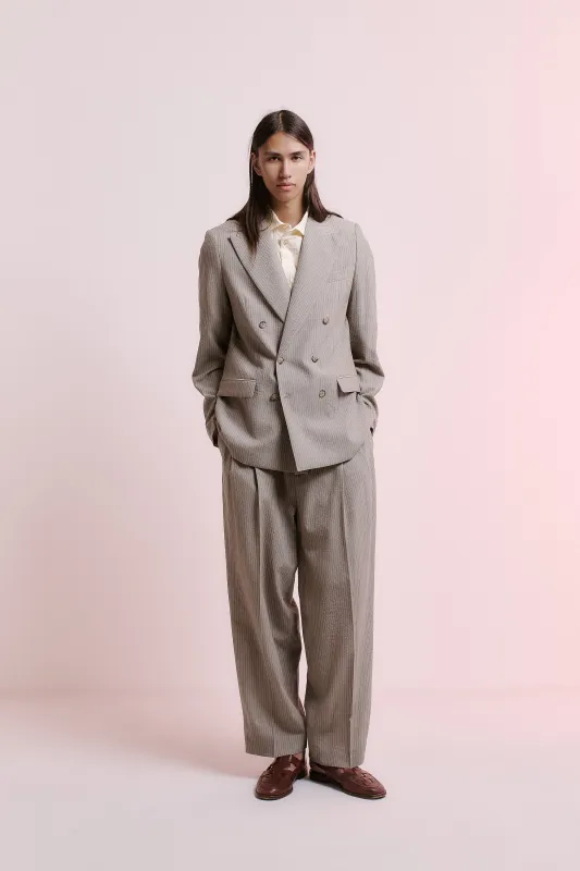 DOUBLE BREASTED PEAK BLAZER made by A Kind of Guise