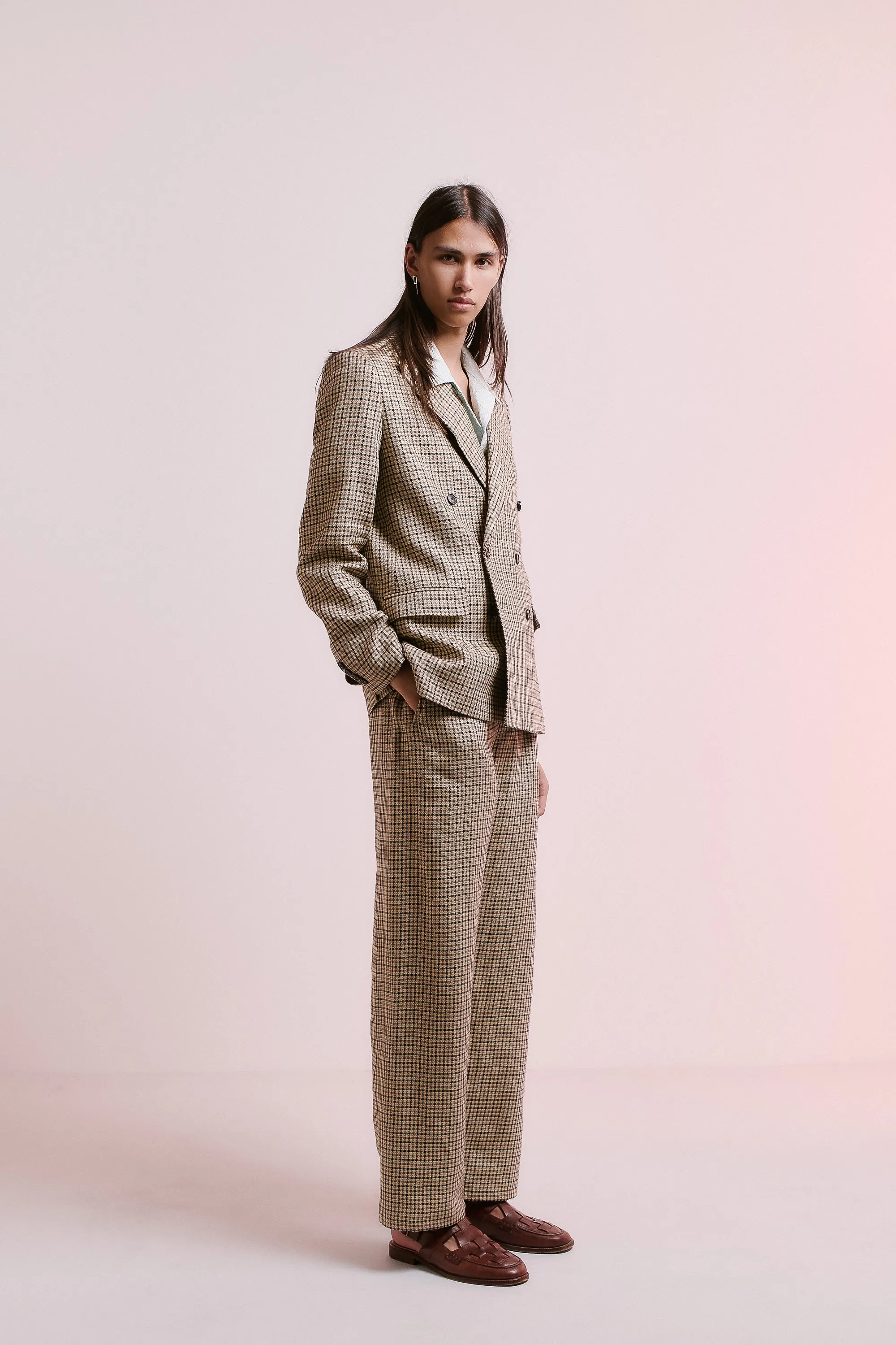 DOUBLE BREASTED PEAK BLAZER sold by A Kind of Guise product image thumbnail 4