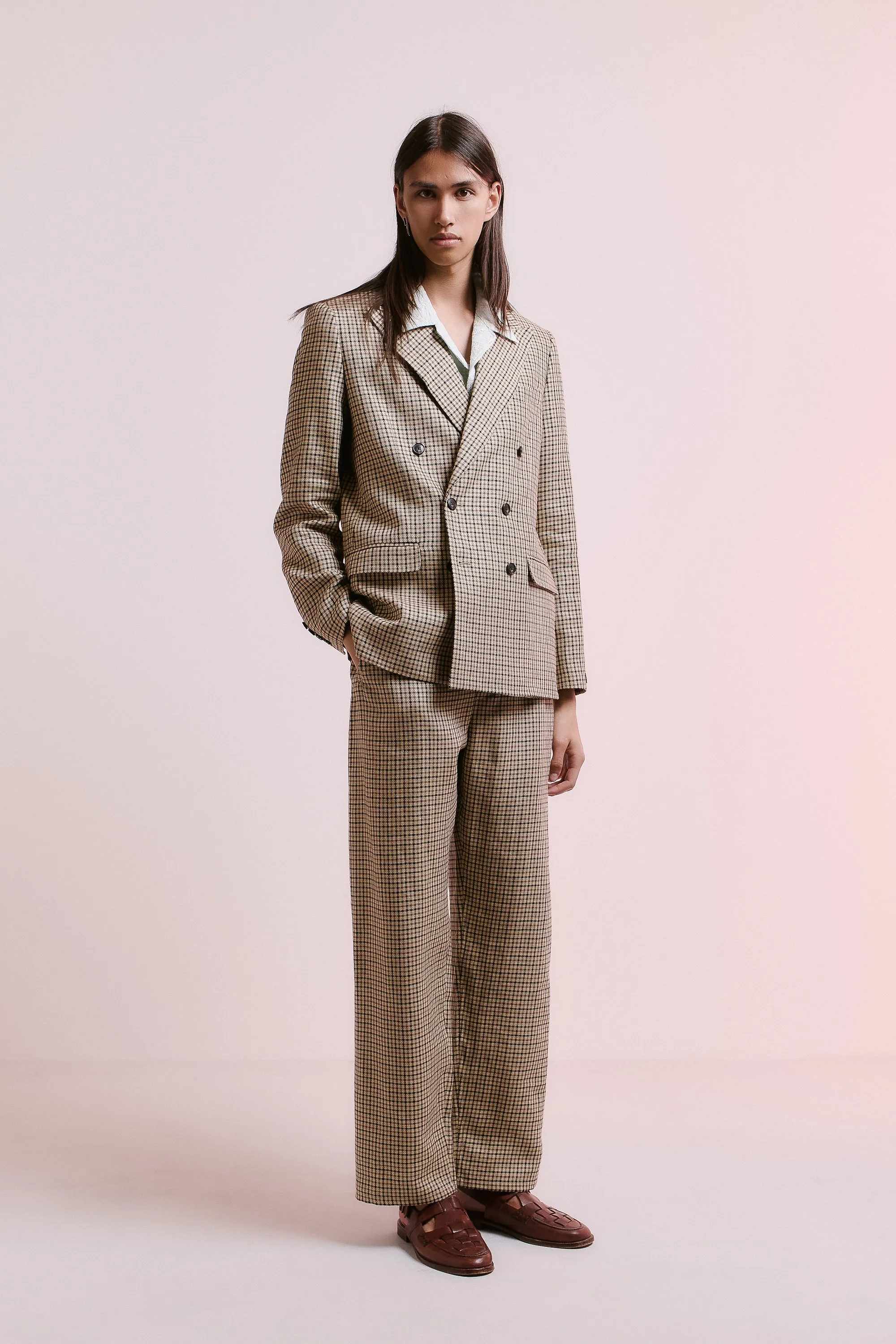 DOUBLE BREASTED PEAK BLAZER sold by A Kind of Guise product image thumbnail 2