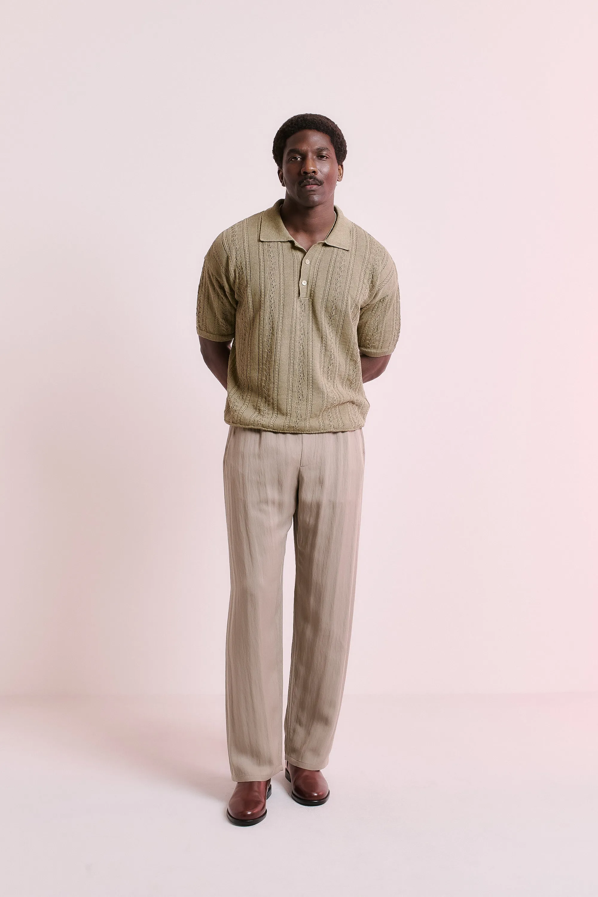 PIZZO KNIT POLO sold by A Kind of Guise product image thumbnail 2