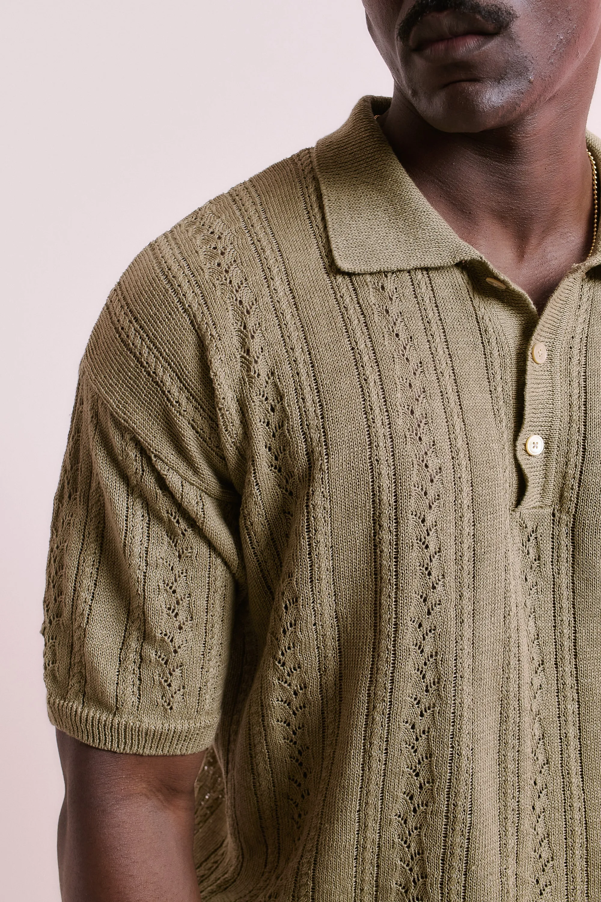 PIZZO KNIT POLO sold by A Kind of Guise product image thumbnail 5