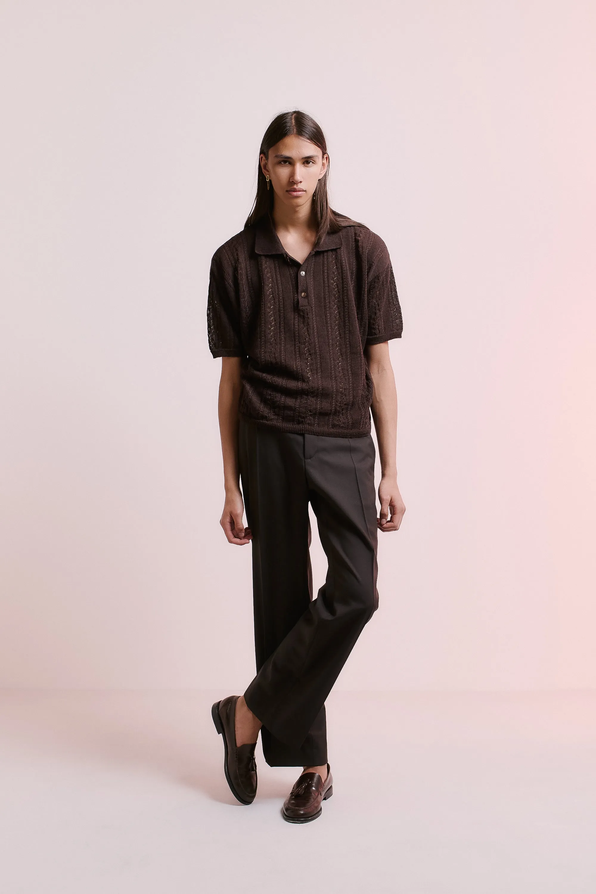 PIZZO KNIT POLO sold by A Kind of Guise product image thumbnail 2
