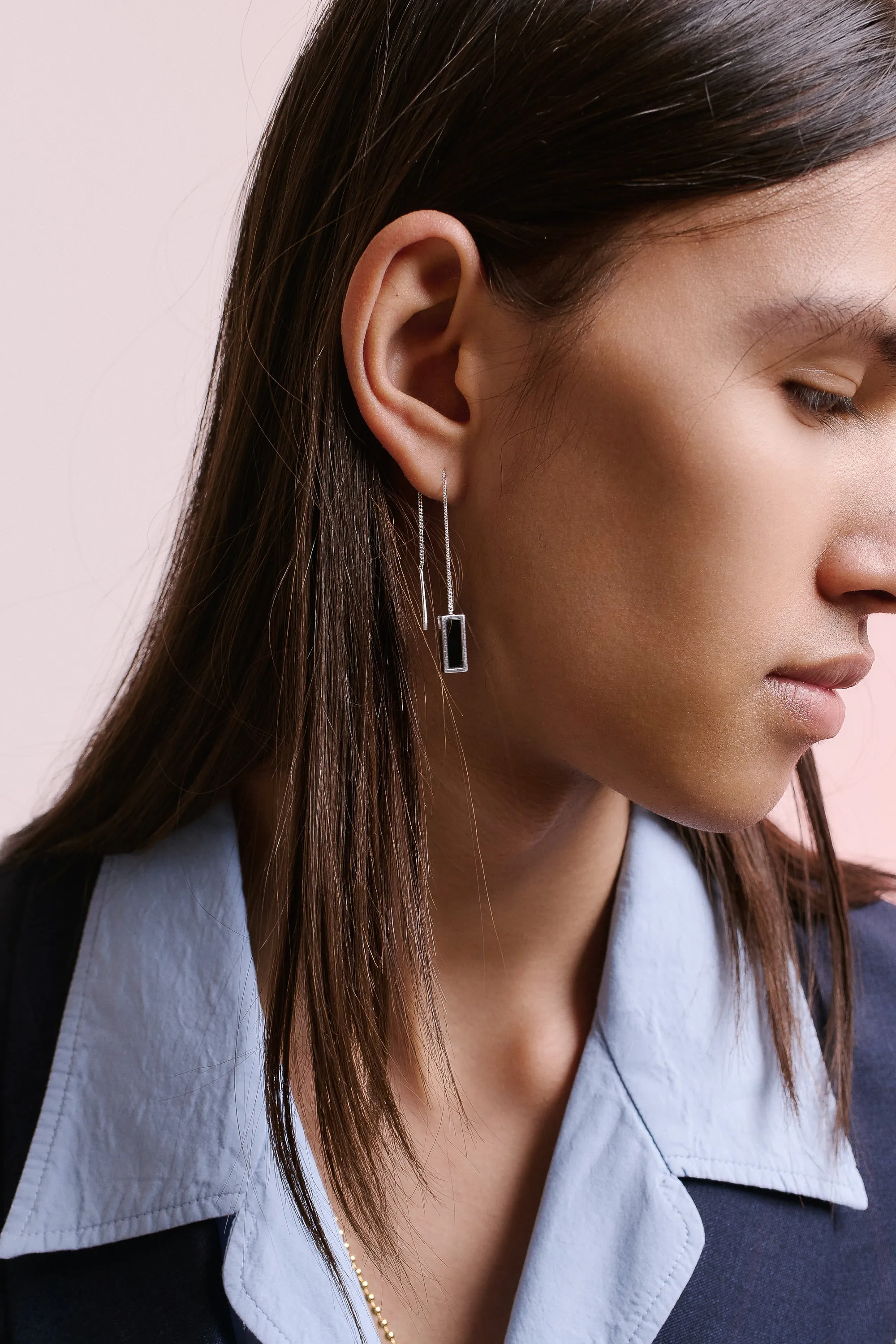 BAR CHAIN EARRING sold by A Kind of Guise product image thumbnail 5