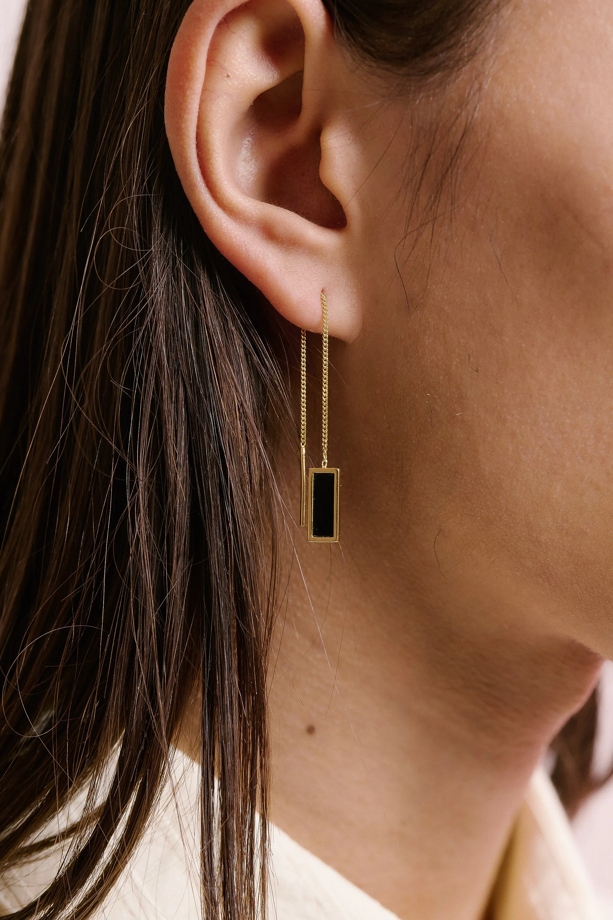 BAR CHAIN EARRING sold by A Kind of Guise product image thumbnail 4