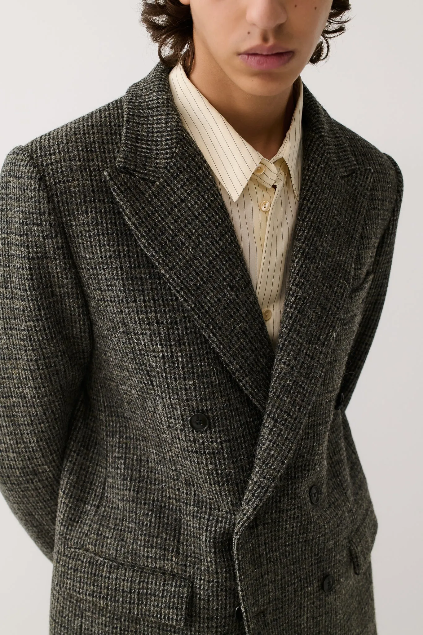 DOUBLE BREASTED PEAK BLAZER sold by A Kind of Guise product image thumbnail 5