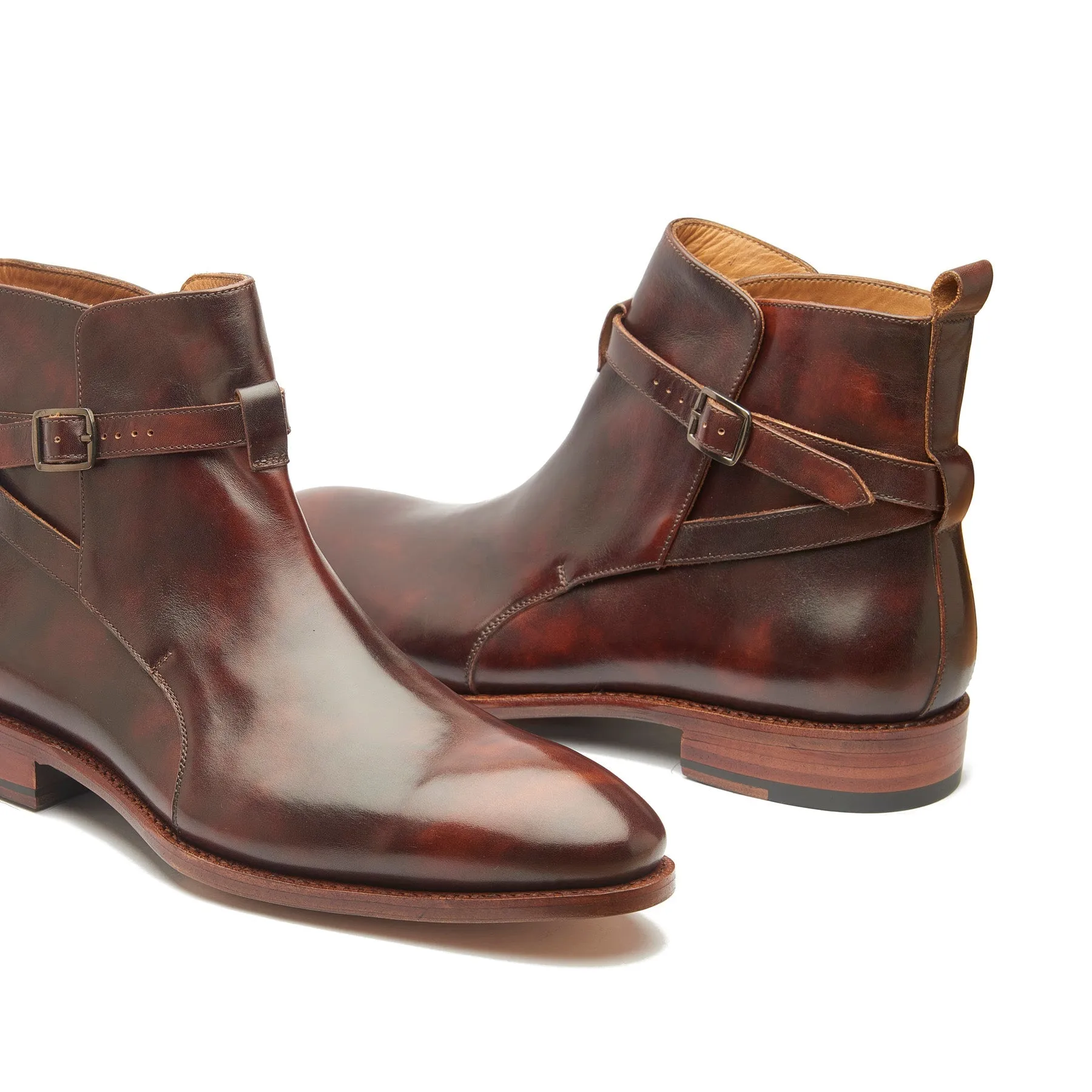 Umaid, Jodhpuri Boot - Chestnut Museum Calf | Contemporary Classics sold by Blkbrd Shoemaker product image thumbnail 3