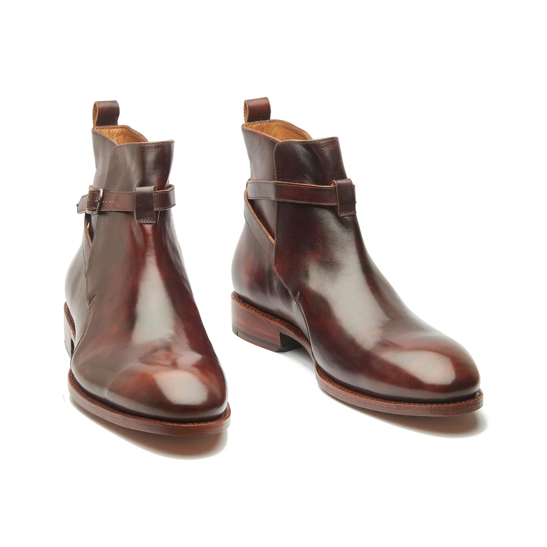 Umaid, Jodhpuri Boot - Chestnut Museum Calf | Contemporary Classics sold by Blkbrd Shoemaker product image thumbnail 2