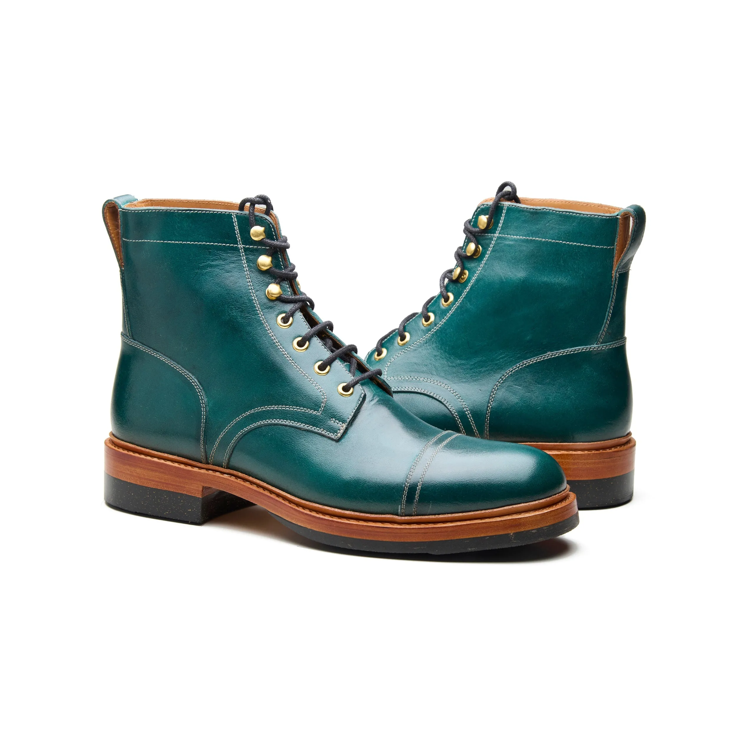 Dixon-Z, Cap-Toe Derby Boot - Badalassi Carlo Ortensia | Boots 3.0 sold by Blkbrd Shoemaker product image thumbnail 4