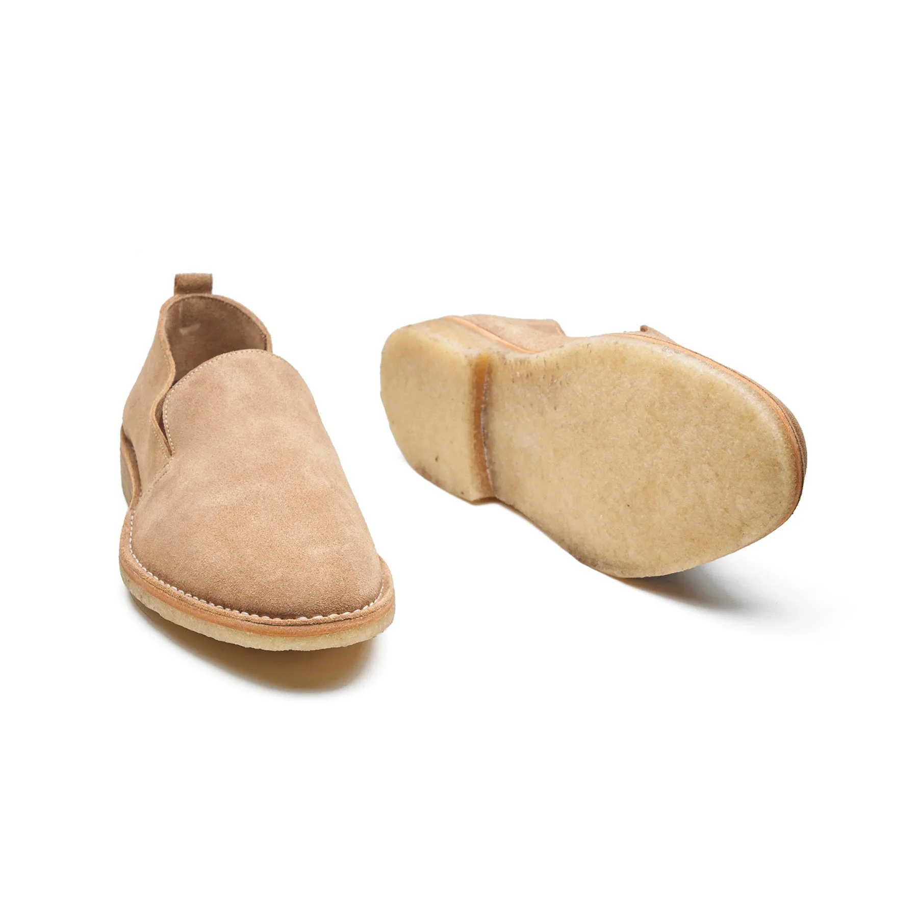 Travers, All in One Slipon - Beige Go Rain Suede | Summer Classics sold by Blkbrd Shoemaker product image thumbnail 4