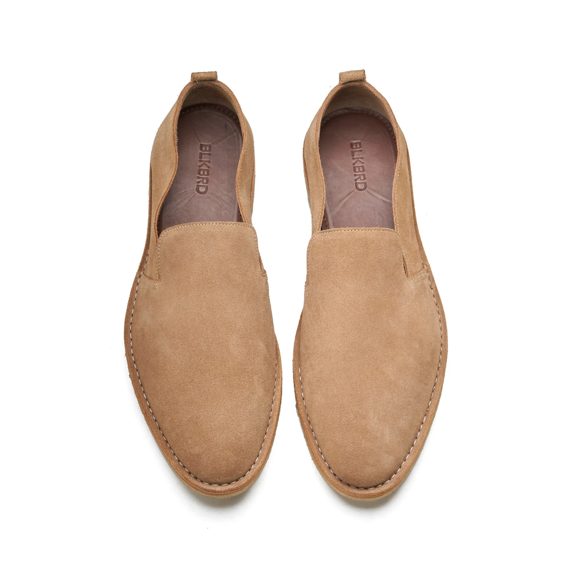 Travers, All in One Slipon - Beige Go Rain Suede | Summer Classics sold by Blkbrd Shoemaker product image thumbnail 2