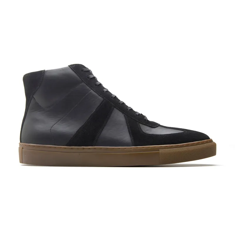 Martin, German Army Trainer - Black | Smart Casuals sold by Blkbrd Shoemaker