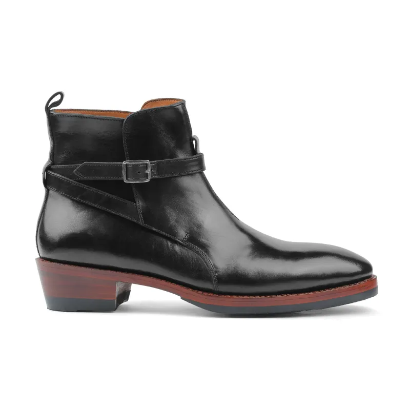 Umaid-X, Jodhpuri Boot - Black Horserump | Contemporary Classics sold by Blkbrd Shoemaker