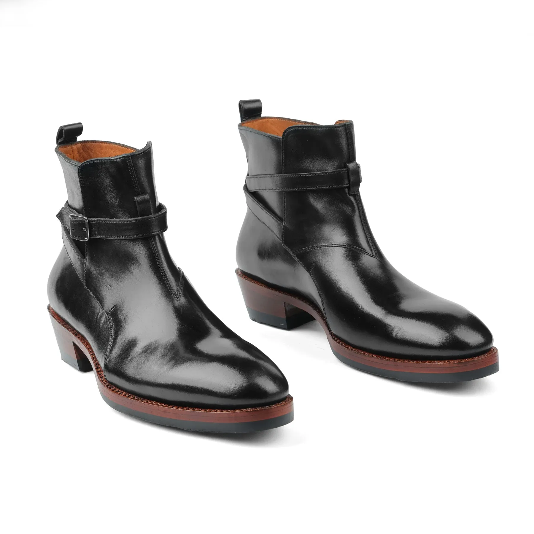 Umaid-X, Jodhpuri Boot - Black Horserump | Contemporary Classics sold by Blkbrd Shoemaker product image thumbnail 3