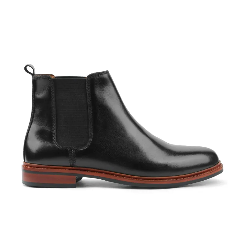 Harley, Chelsea Boot - Black Hidro Pullup | Hand Welted Boots 2.0 sold by Blkbrd Shoemaker