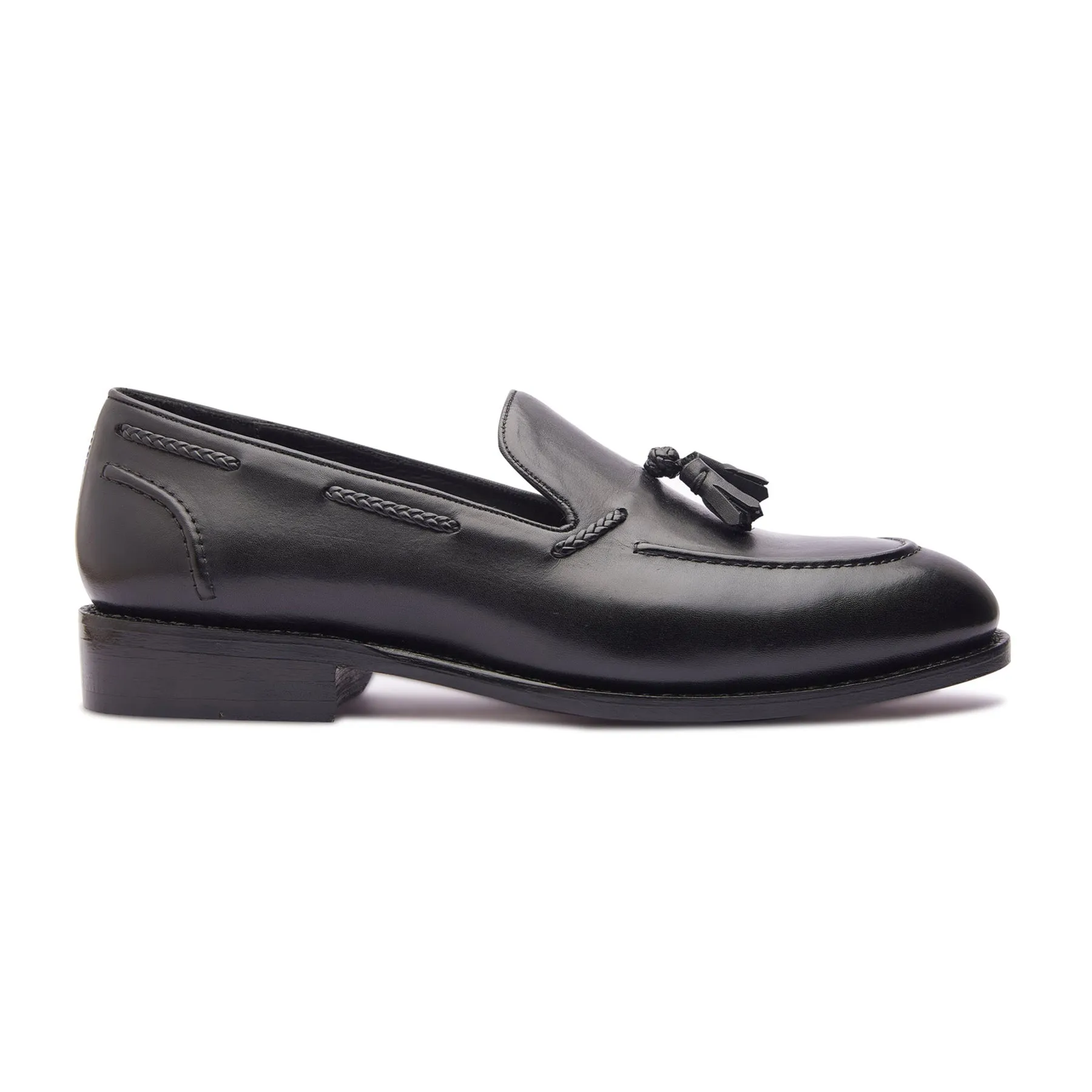Royce, Tassel Loafer - Noir | Hand Welted | Classics Collection sold by Blkbrd Shoemaker
