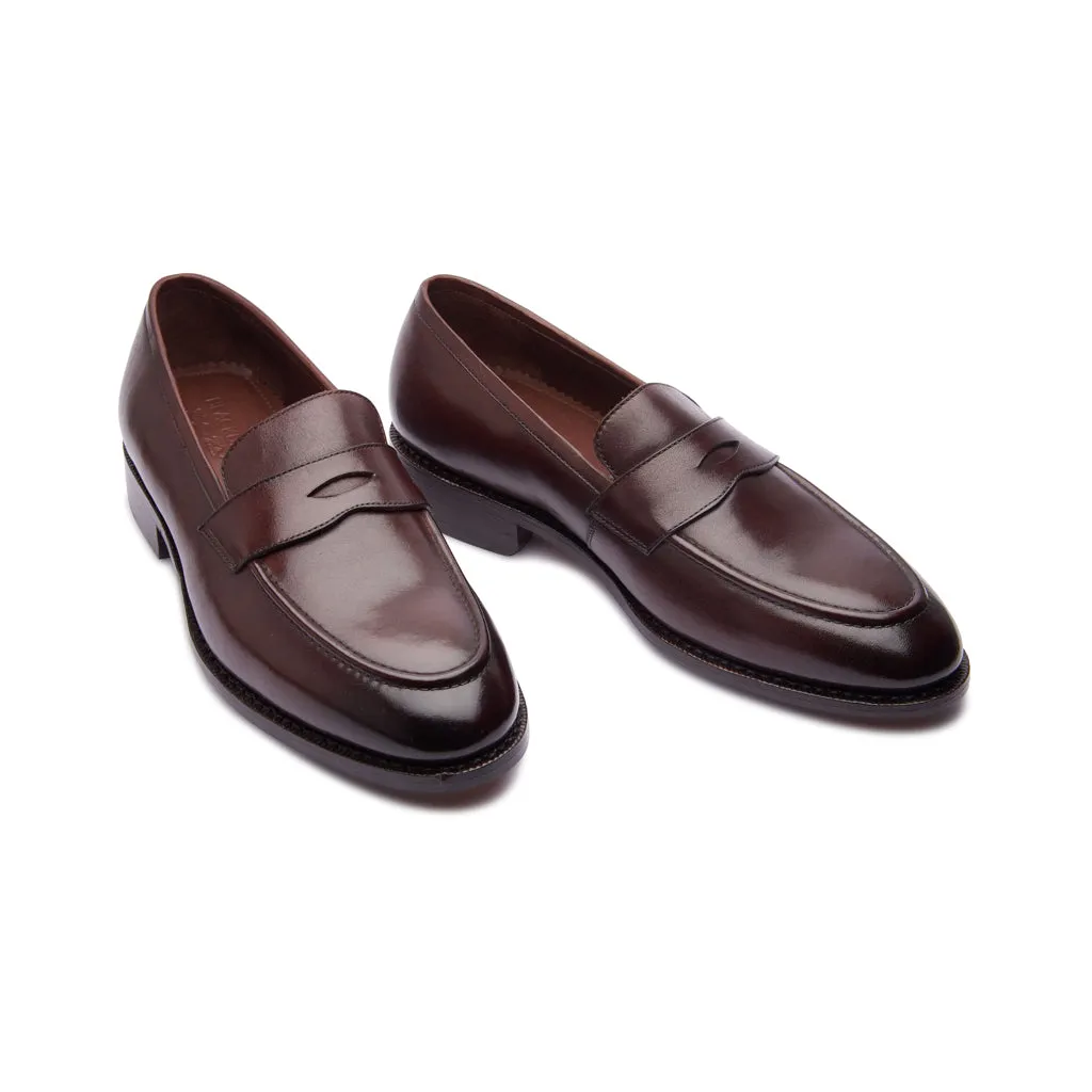 Aurus, Penny Loafer - Brown | Hand Welted Classics Collection sold by Blkbrd Shoemaker product image thumbnail 3