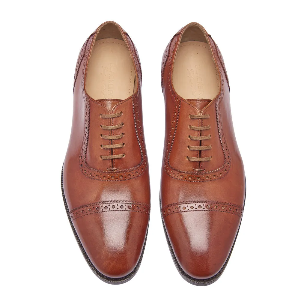 Sydney, Adelaide Oxford - Cognac | Hand Welted | Classics Collection sold by Blkbrd Shoemaker product image thumbnail 2