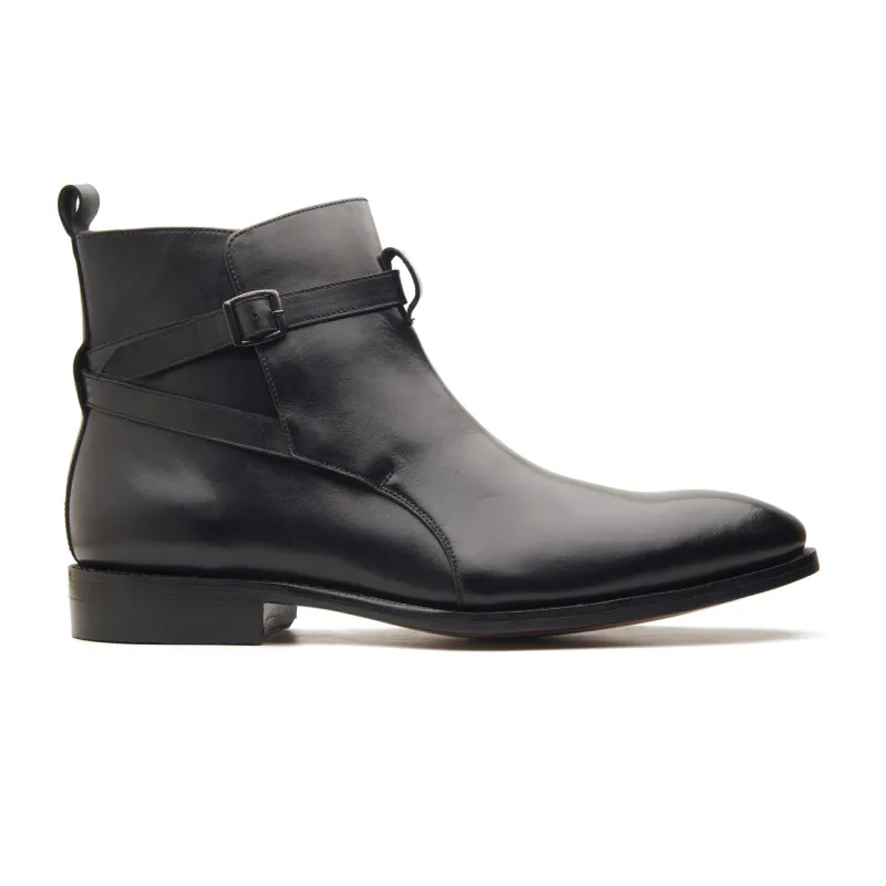 Umaid, Jodhpuri Boot - Black | Hand Welted | Classics Collection sold by Blkbrd Shoemaker