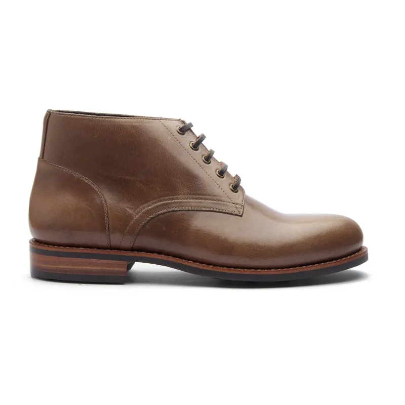 Walberg, 5 Eyelet Chukka Boot - Natural Chromexcel | Boot 2.0 made by Blkbrd Shoemaker