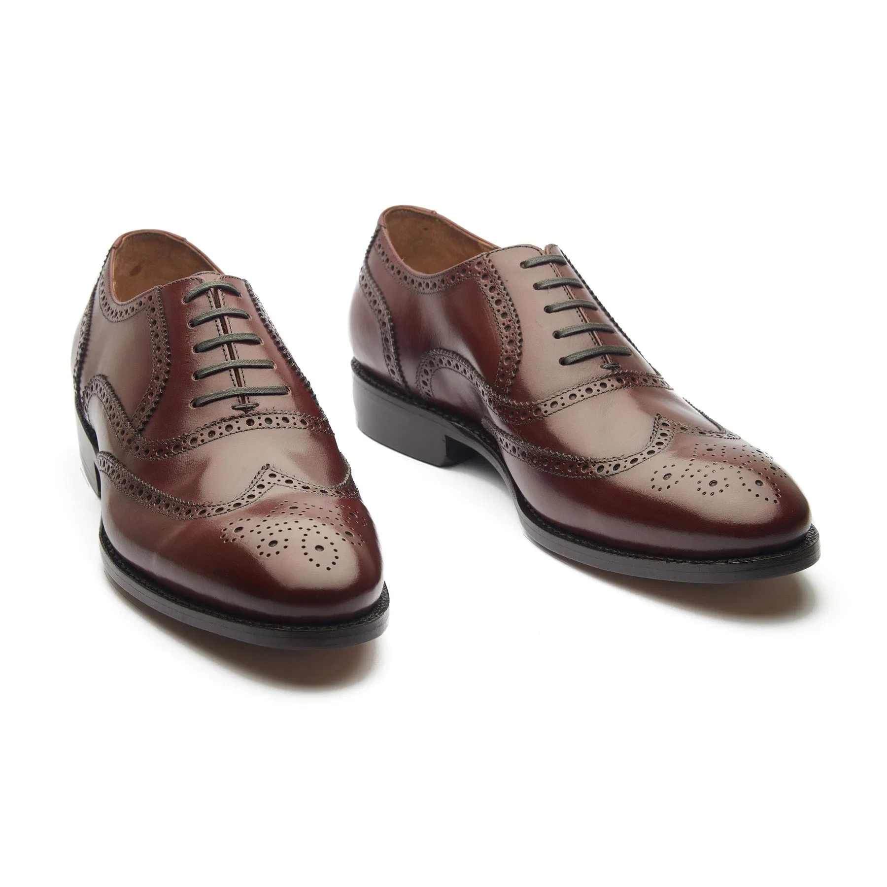 Marcell, Full Brogue Oxford - London Tan Calf | Classics sold by Blkbrd Shoemaker product image thumbnail 5