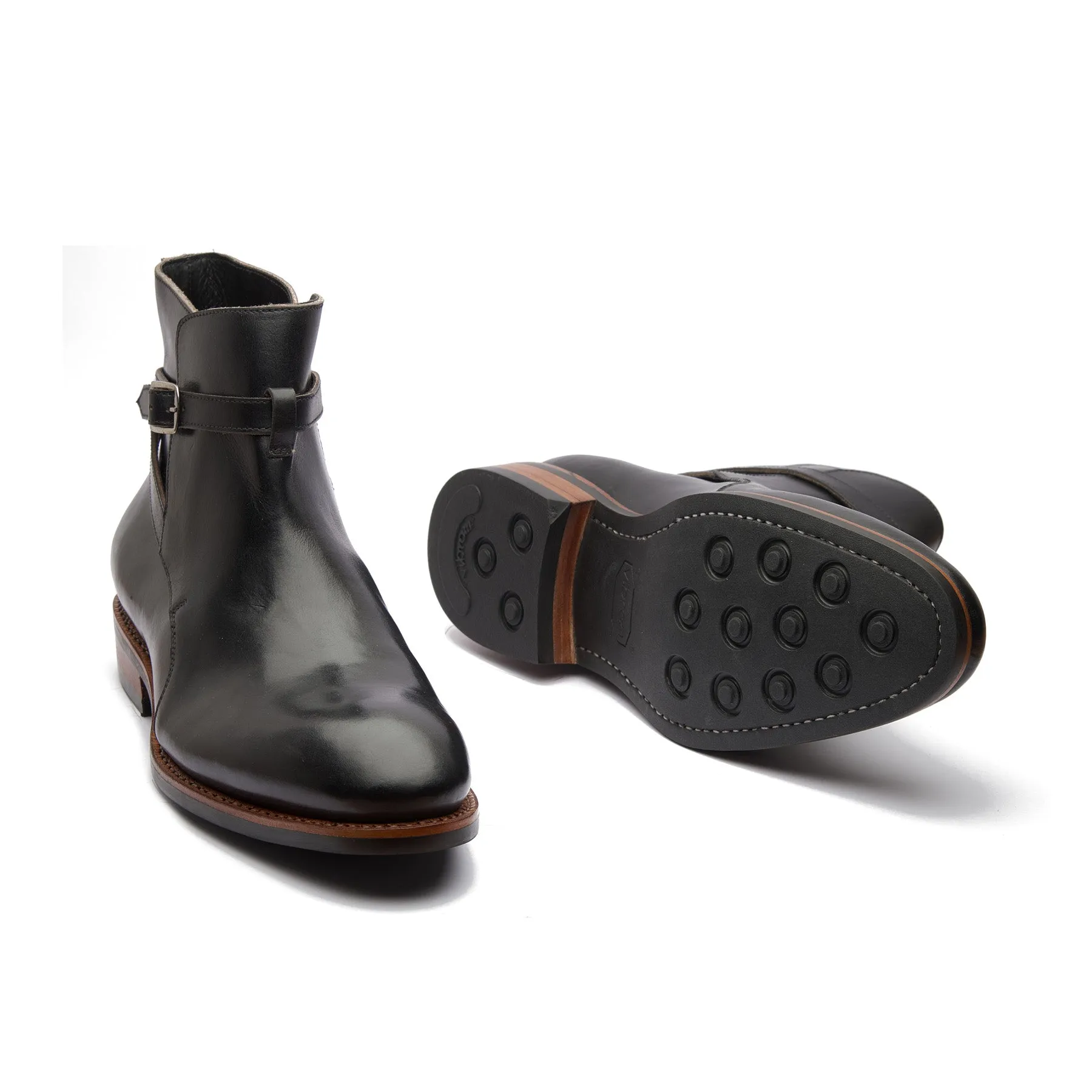 Umaid, Jodhpuri Boot - Chromexcel Black | Boots 2.0 sold by Blkbrd Shoemaker product image thumbnail 4